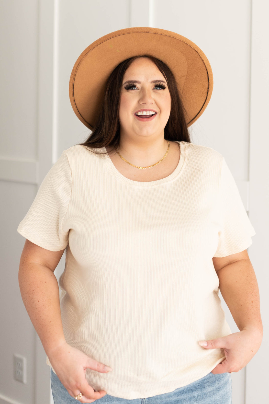 Devony Cream Top