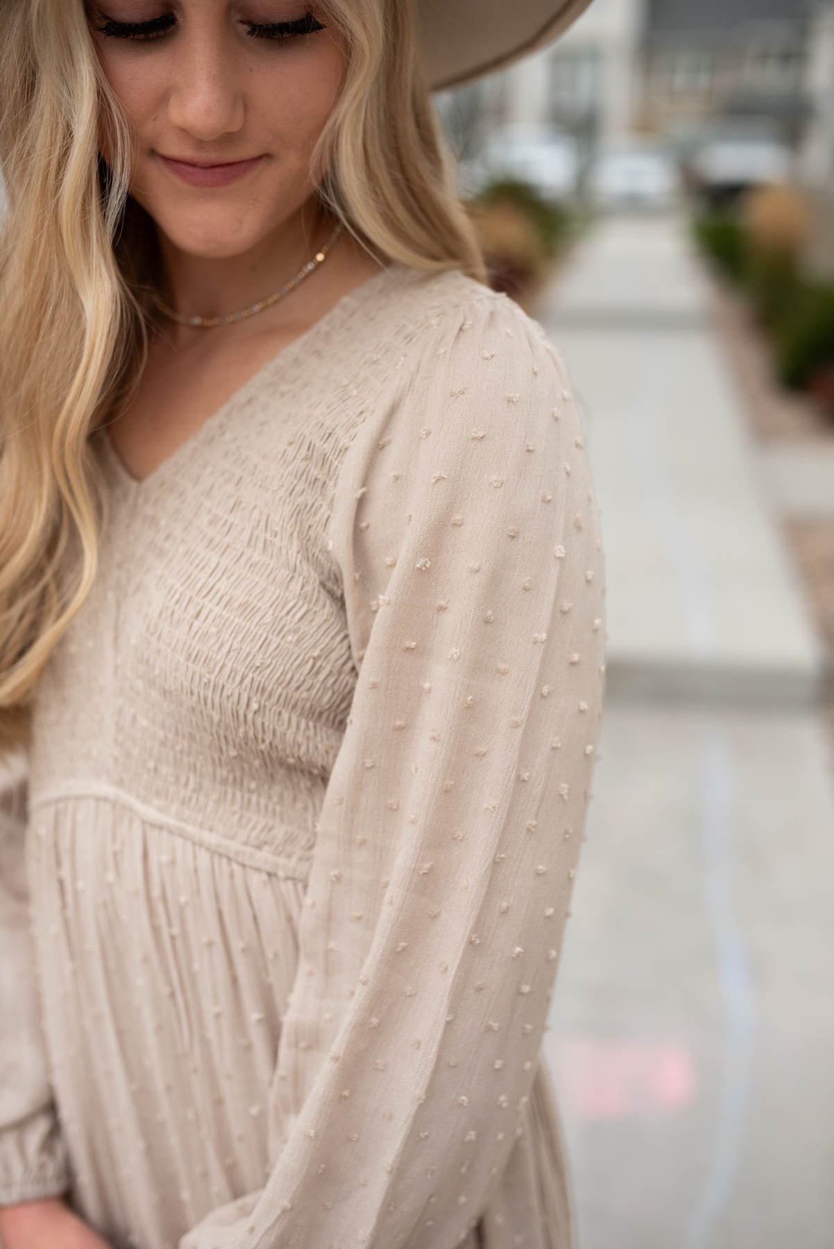 Dianna Stone Textured Dress