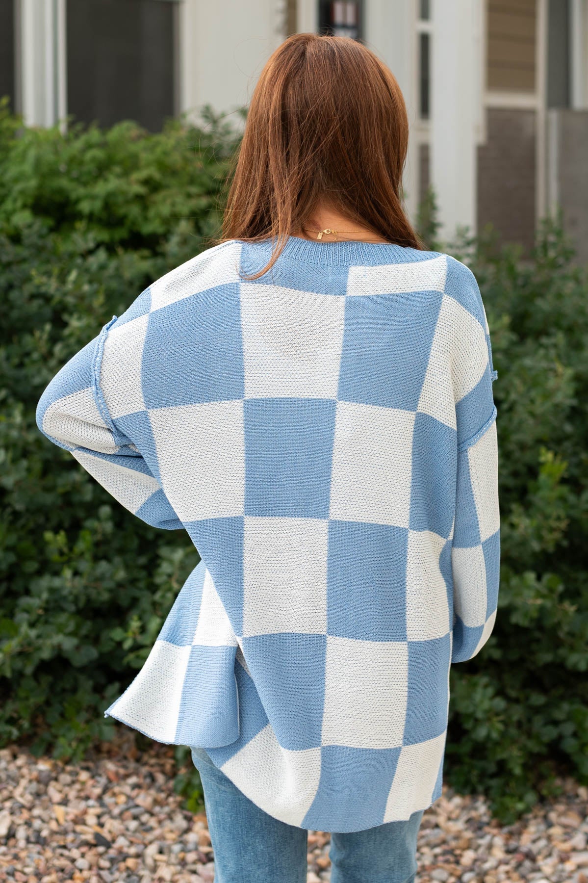 Drew Blue Cardigan