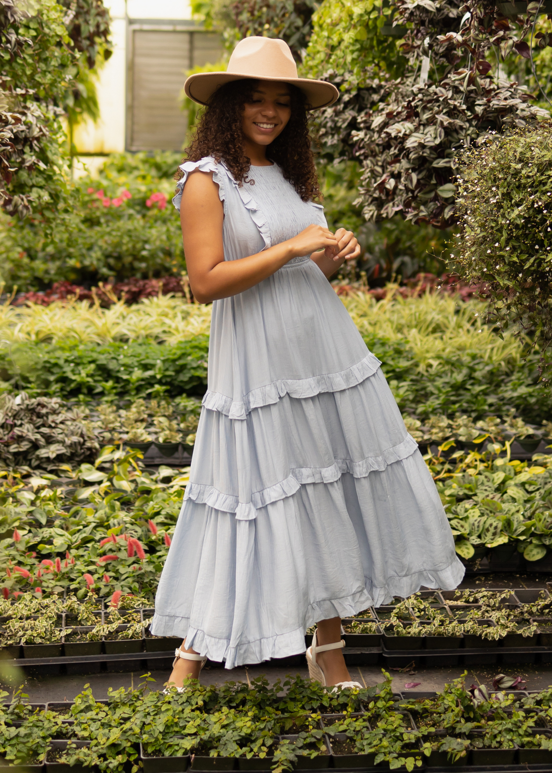 Echo Baby Blue Dress