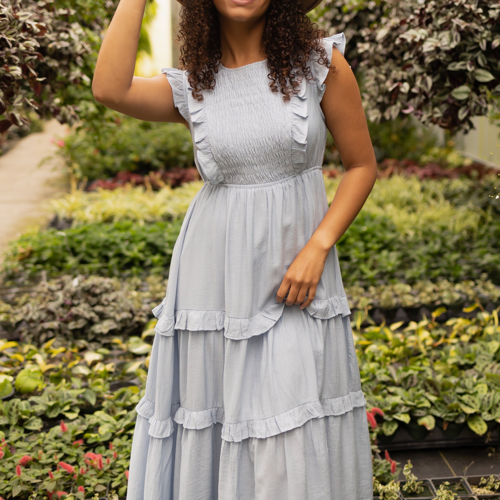Echo Baby Blue Dress
