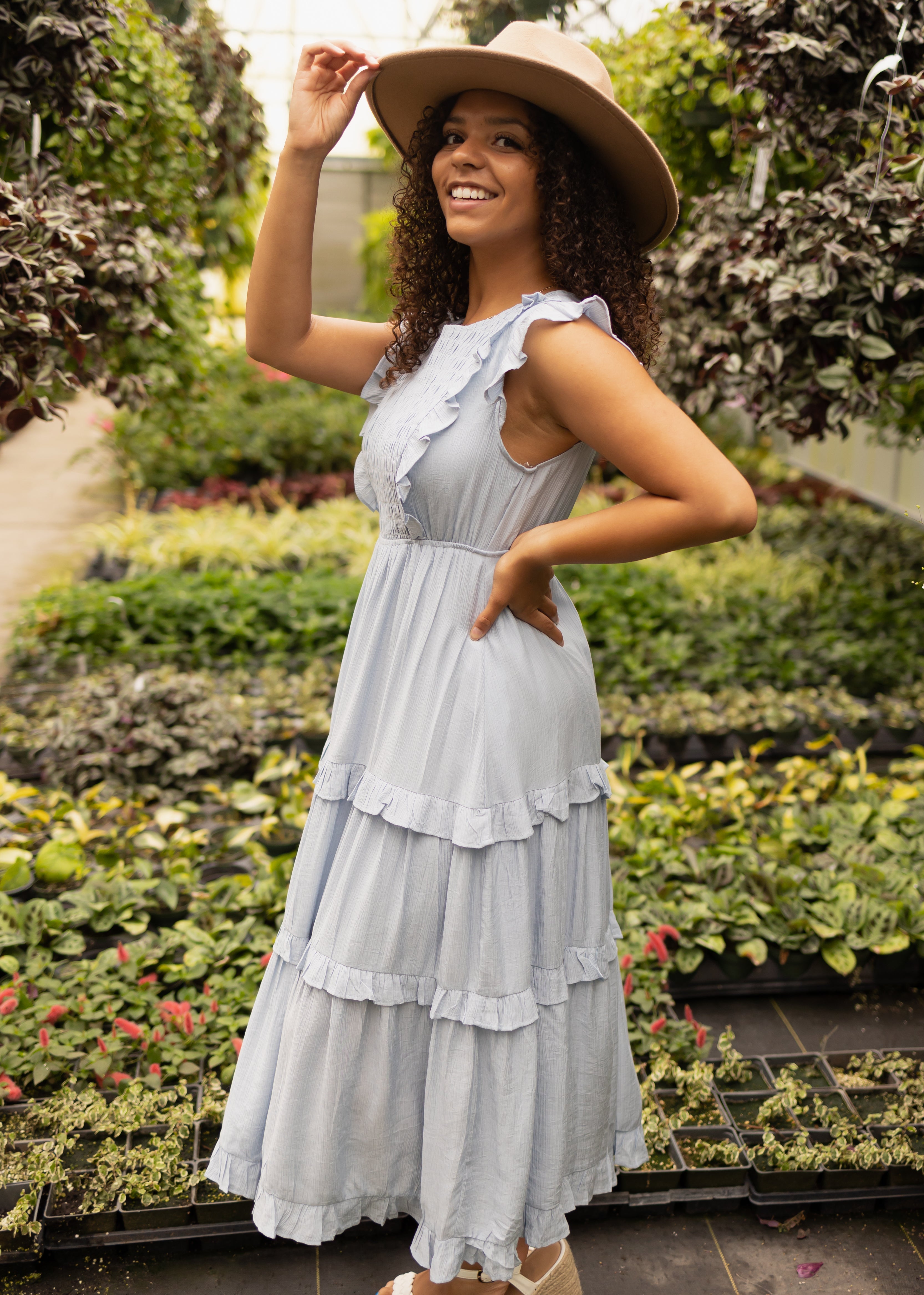 Echo Baby Blue Dress