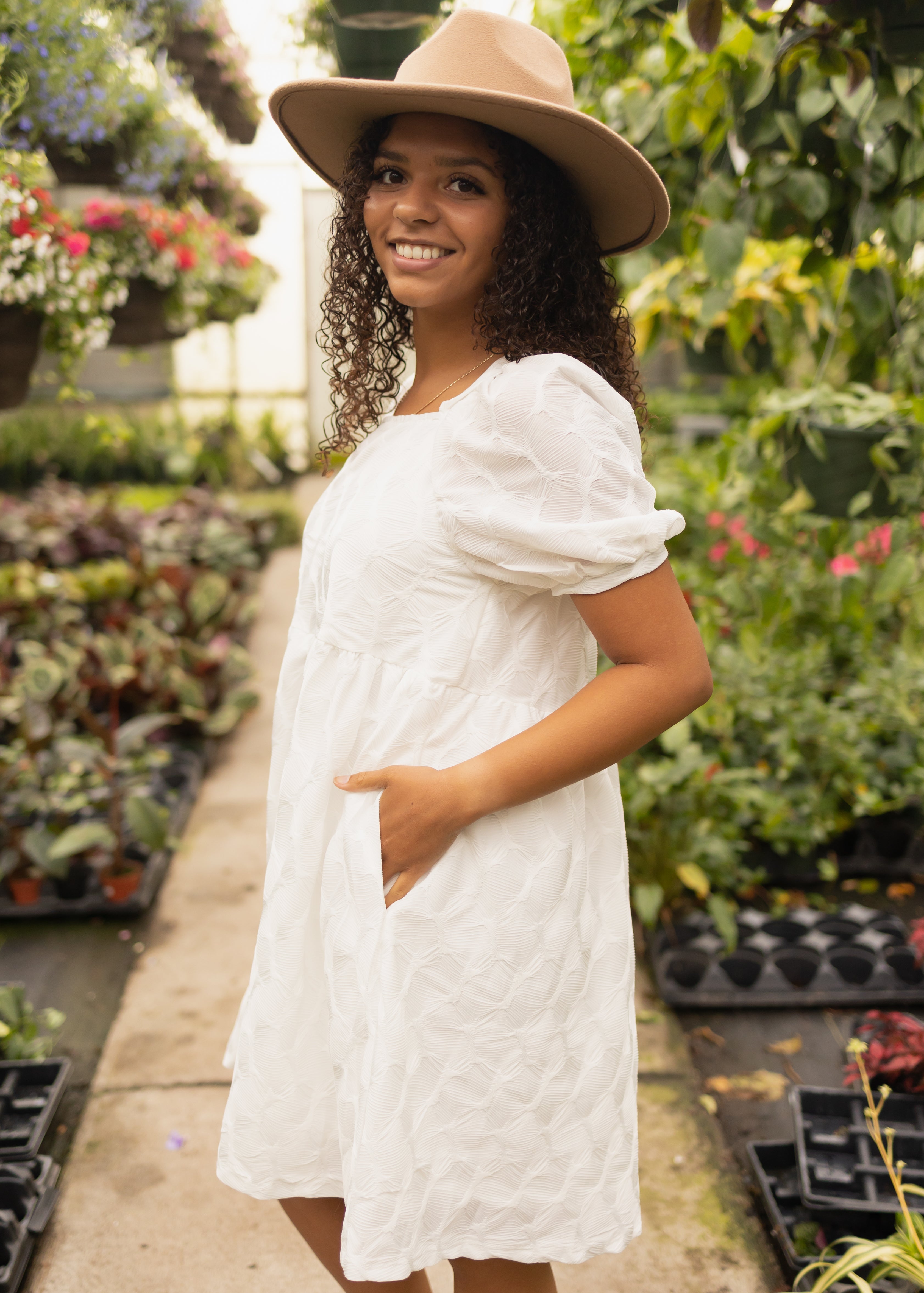 Eleanor White Dress