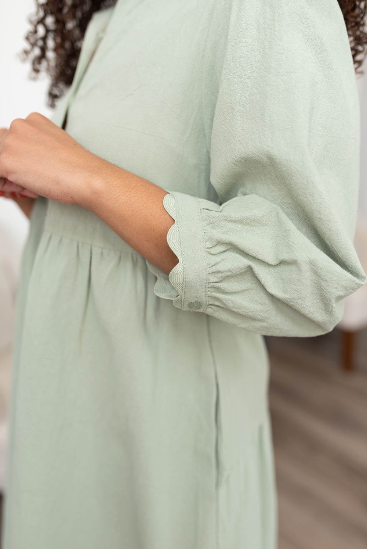 Ellen Sage Button Down Dress