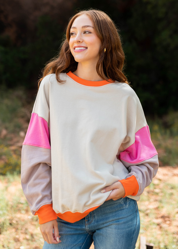 Elliot Stone Pink Pullover