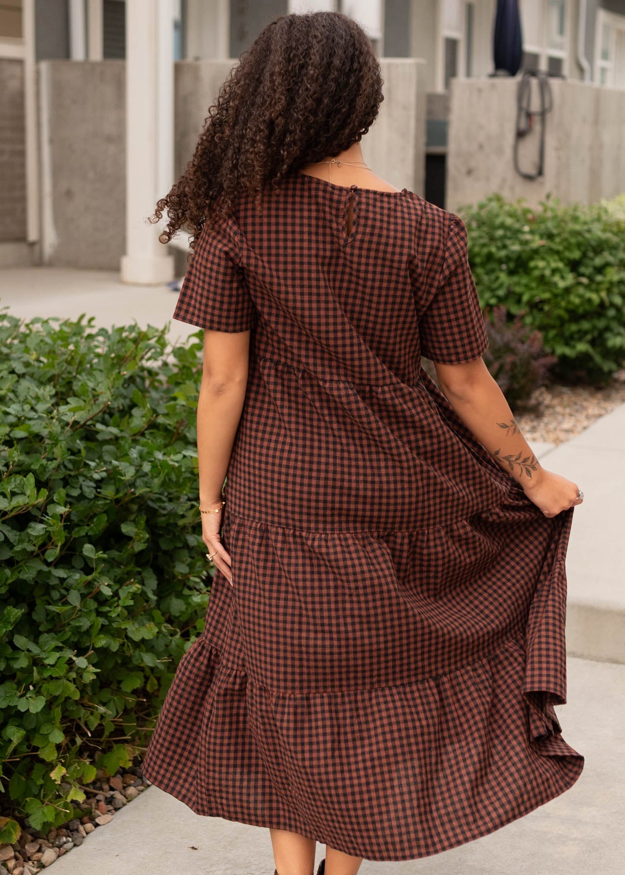 Emely Sienna Gingham Dress