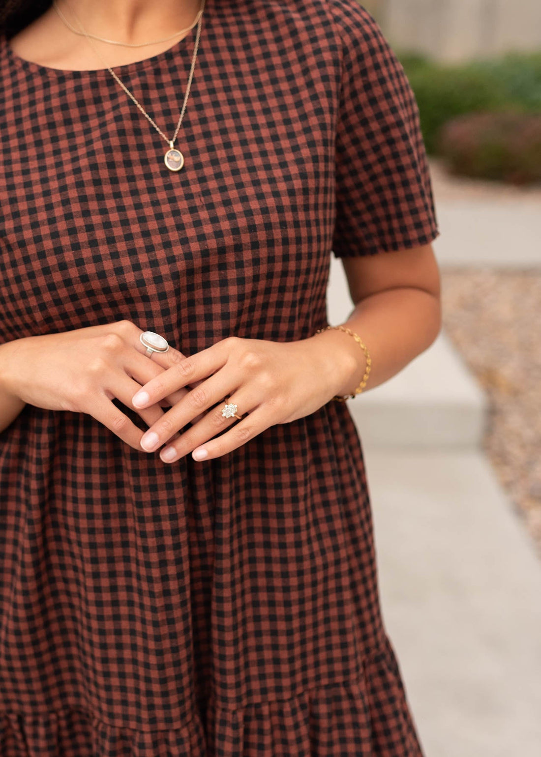Emely Sienna Gingham Dress