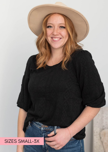 Emilia Black Top