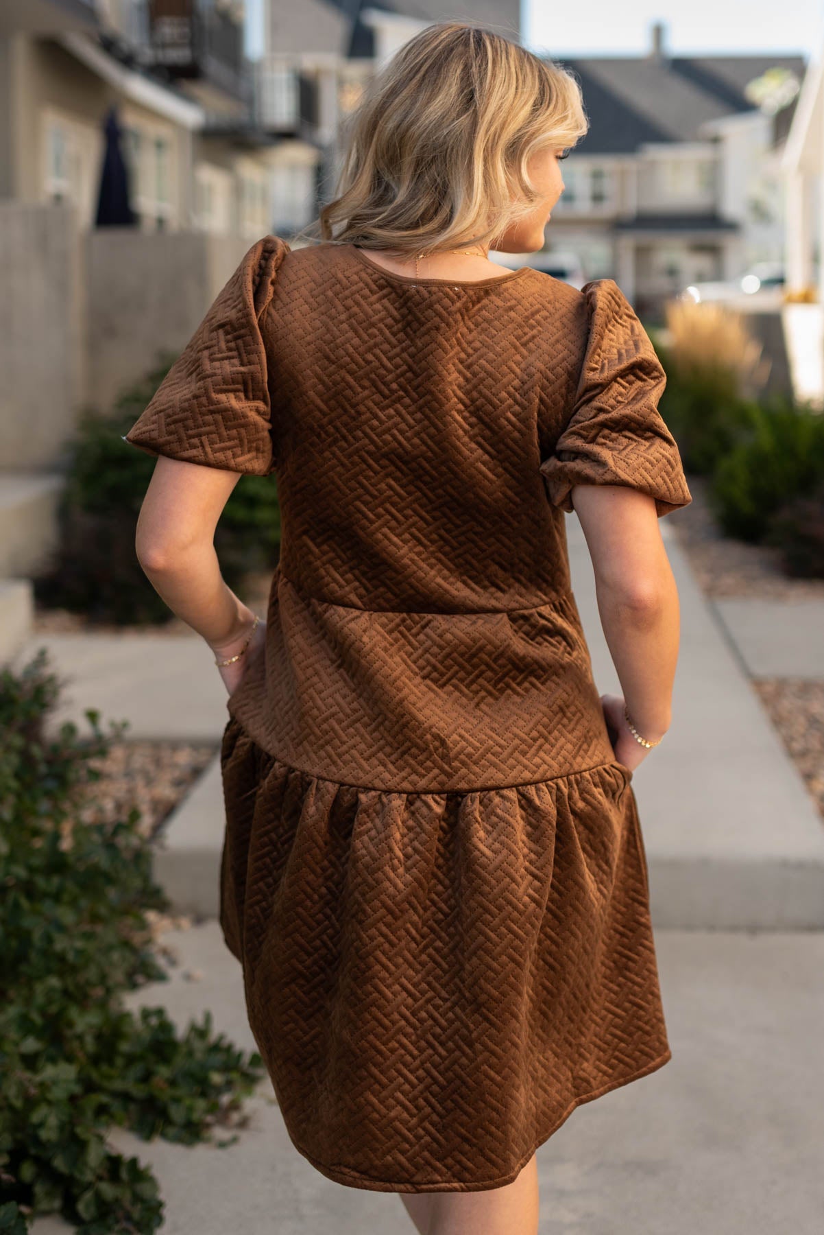 Emmy Chocolate Dress