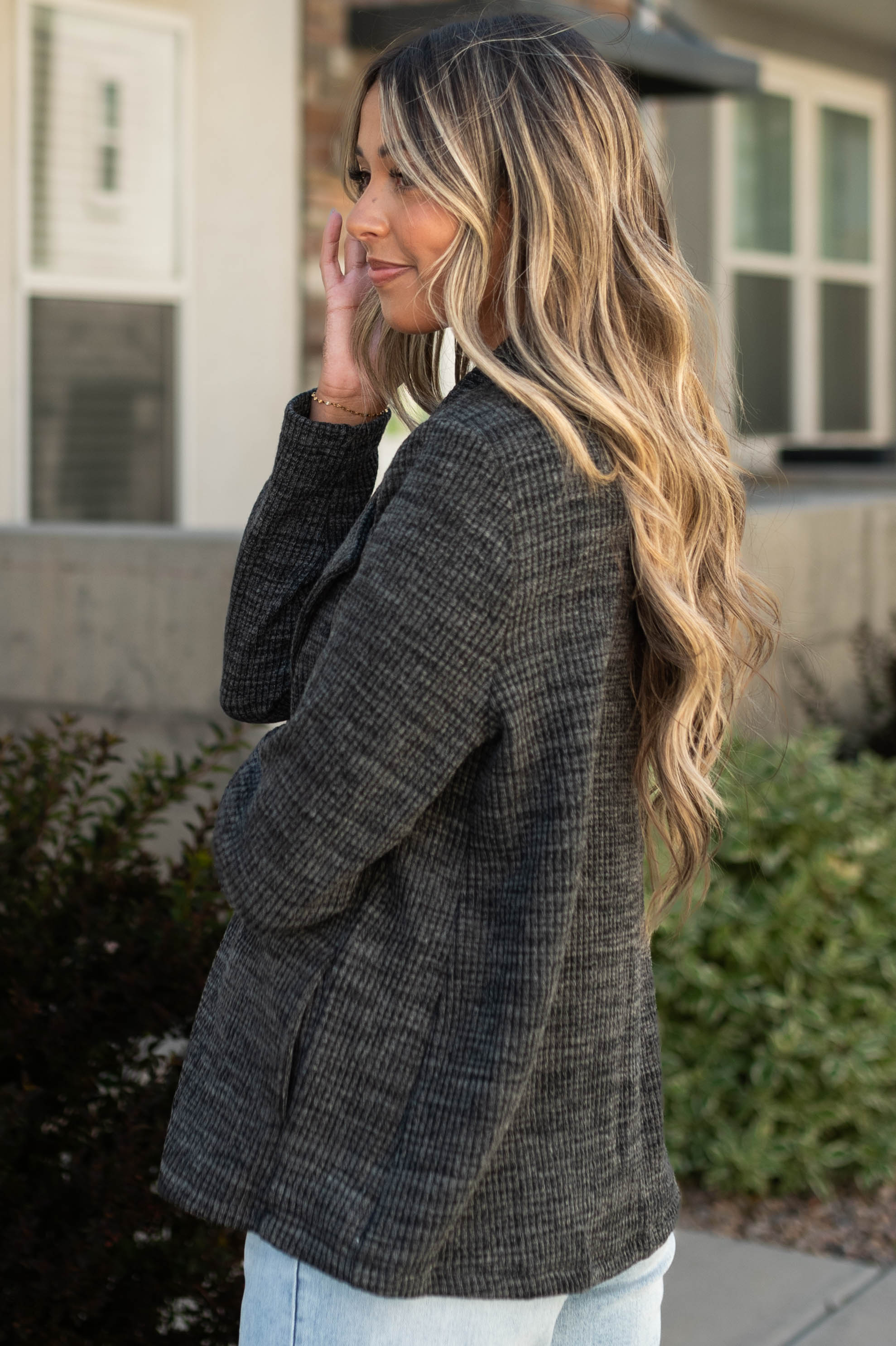 Emory Charcoal Blazer