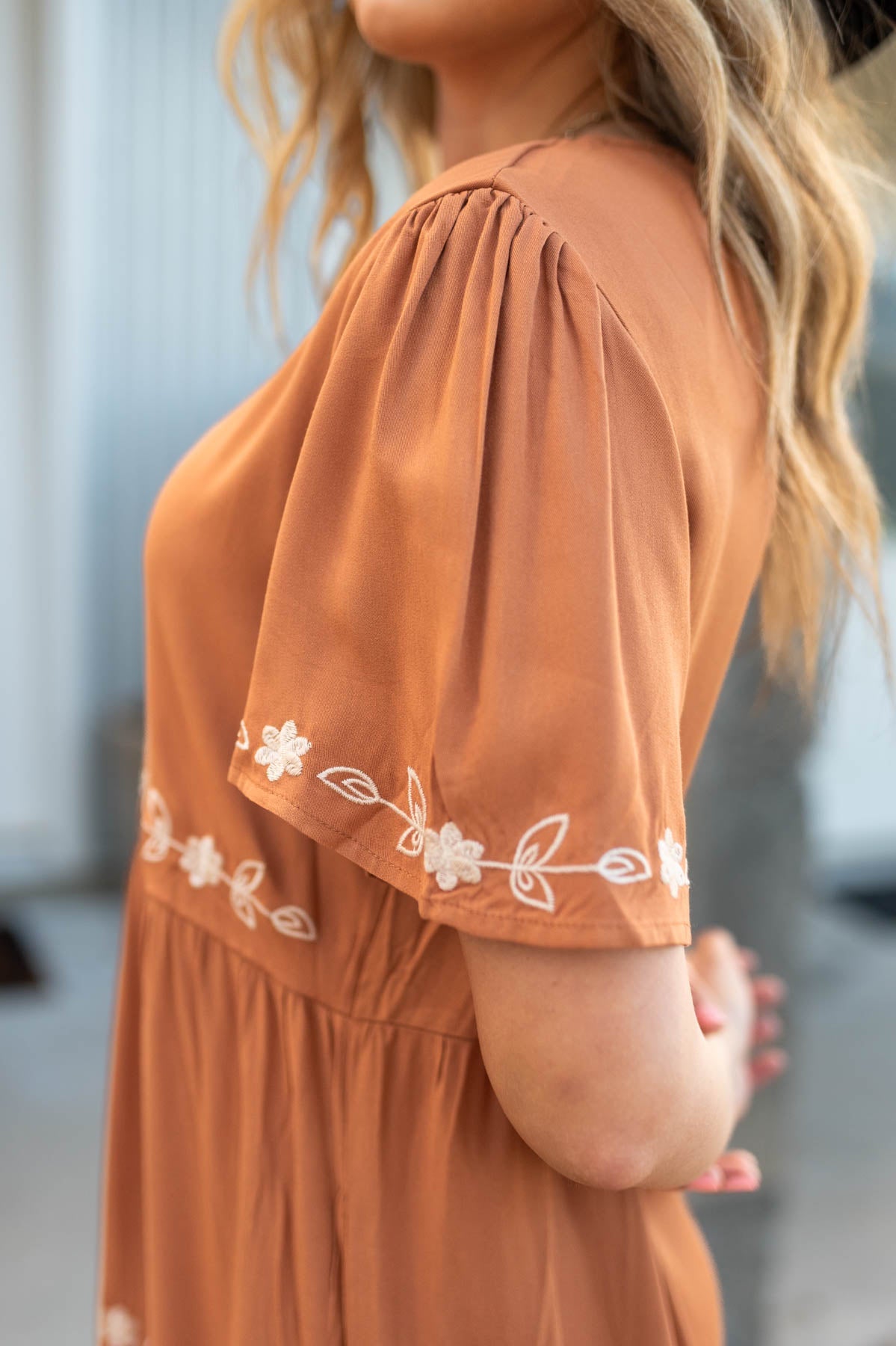Eris Caramel Dress