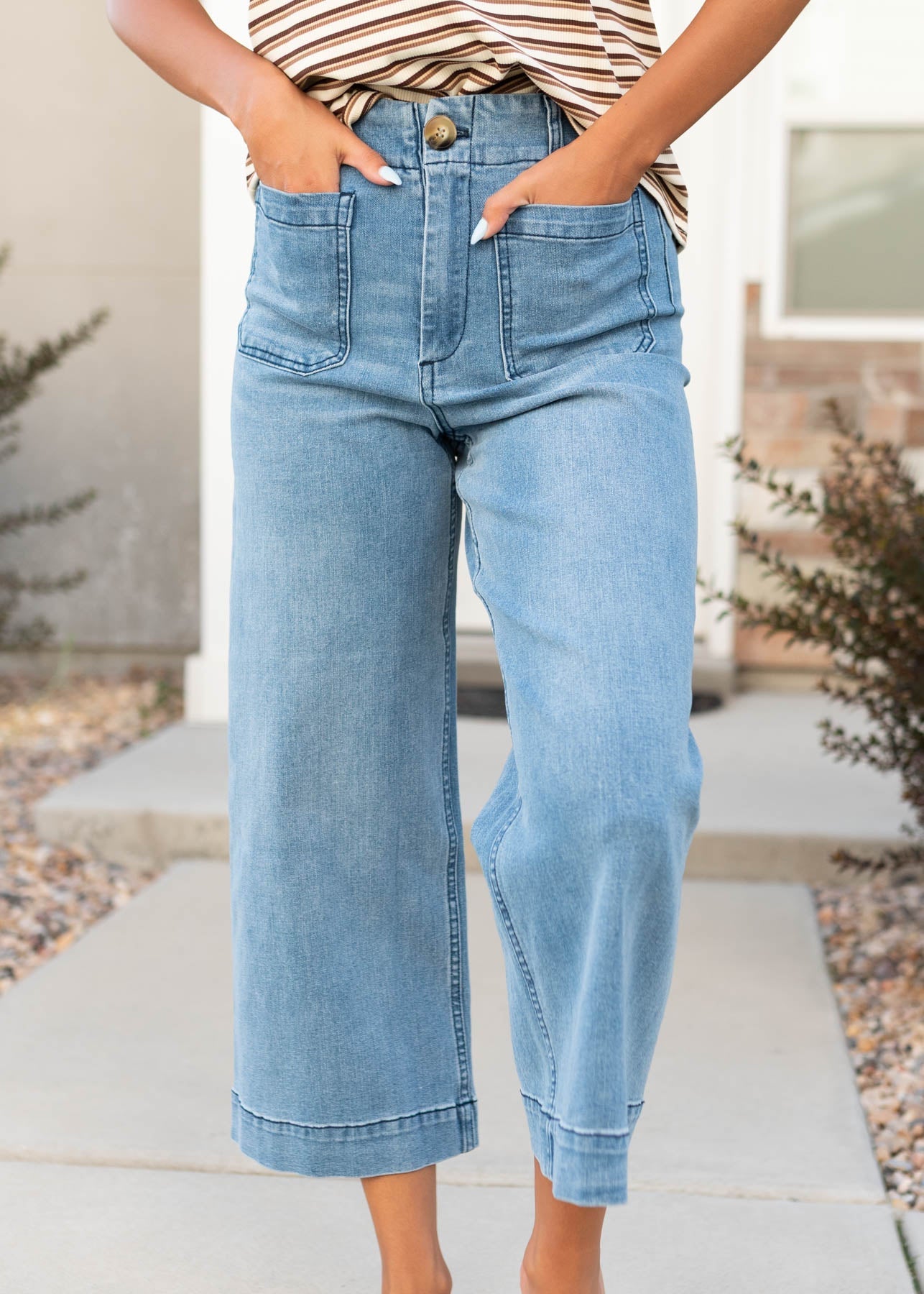 Evalie Dark Denim Pants