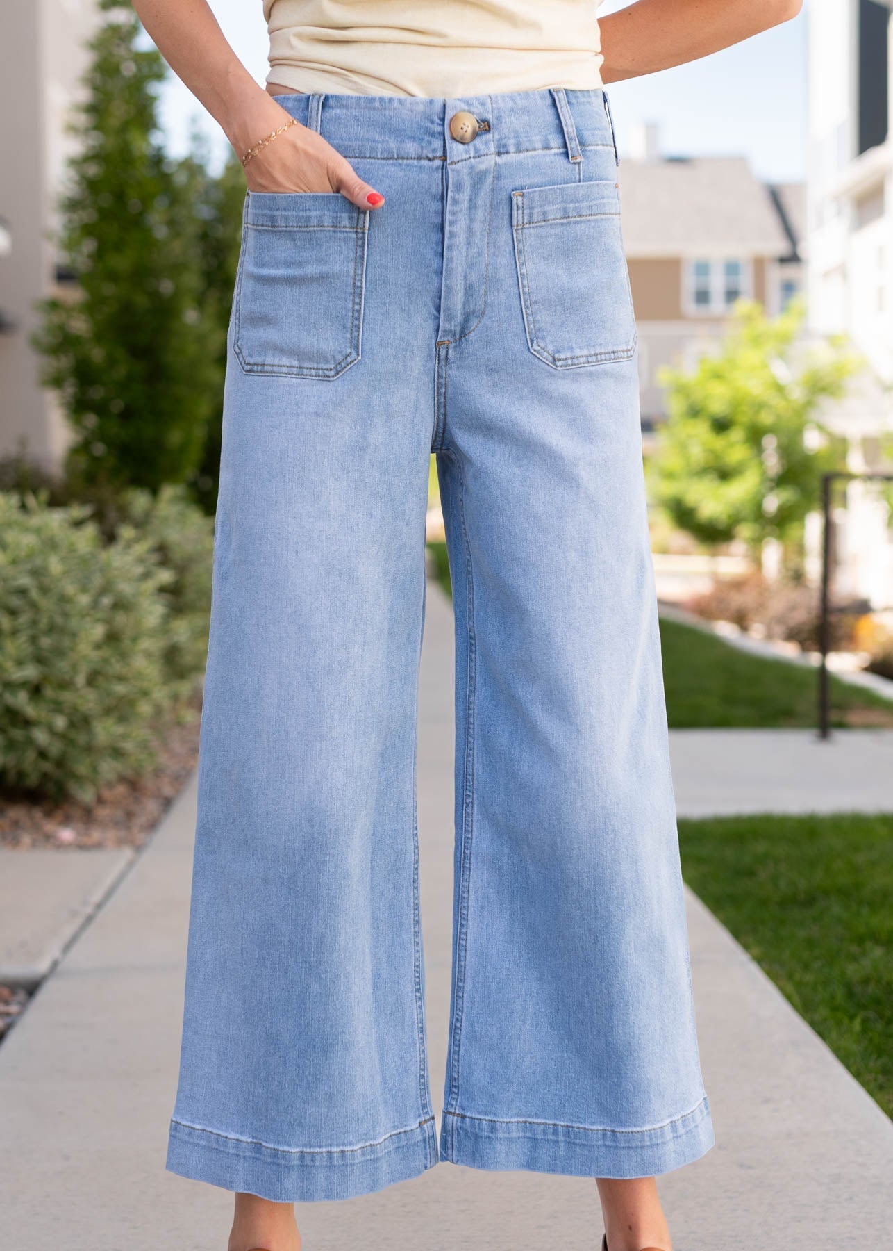 Evalie Denim Pants