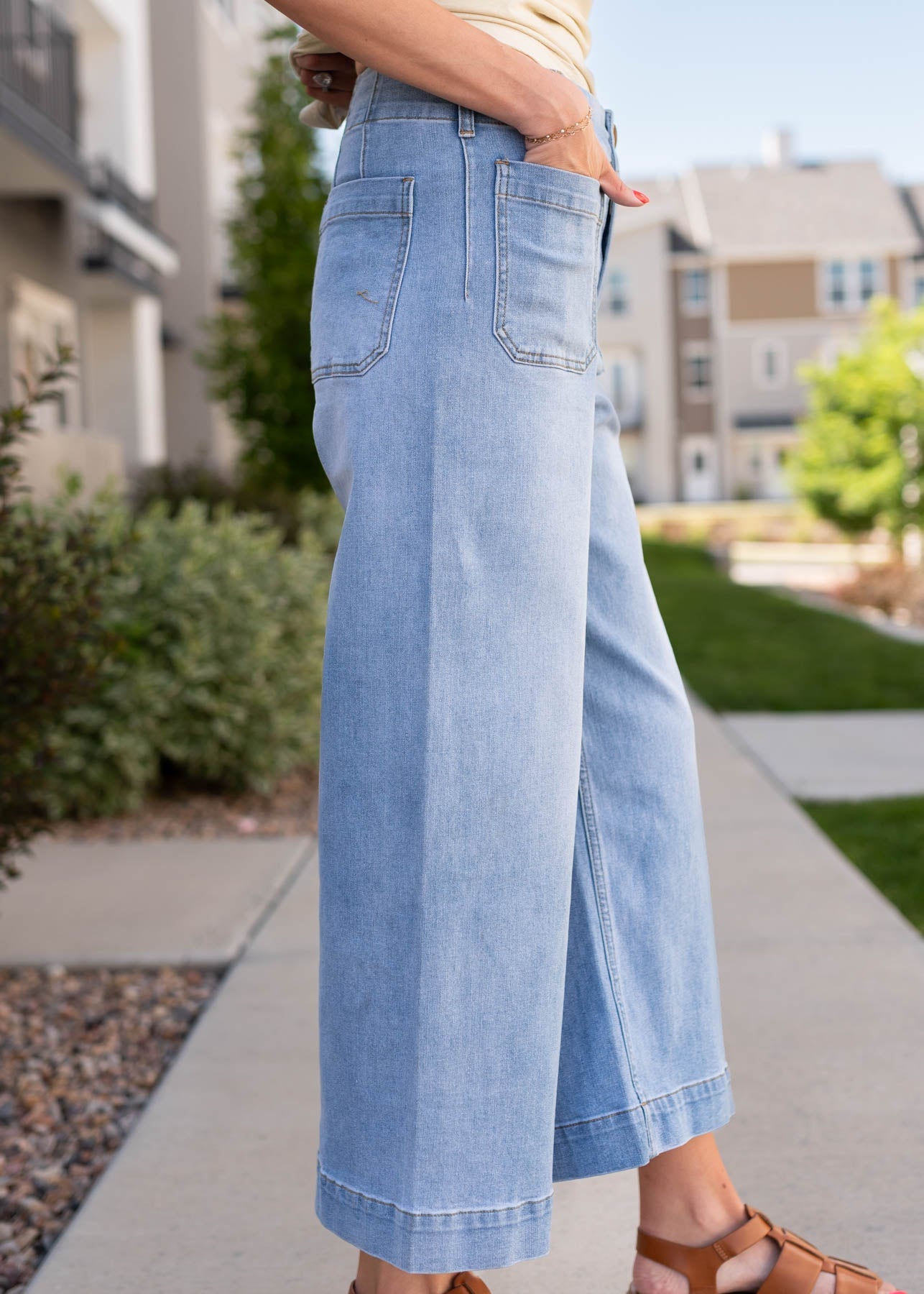 Evalie Denim Pants