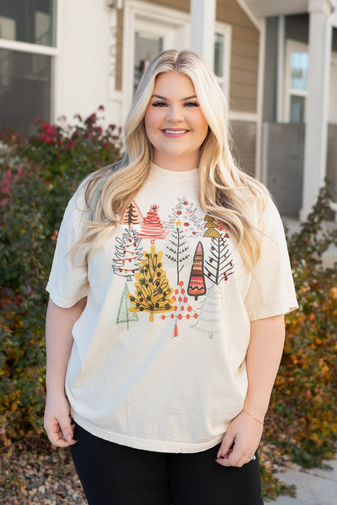 Evelin Christmas Tree Shirt