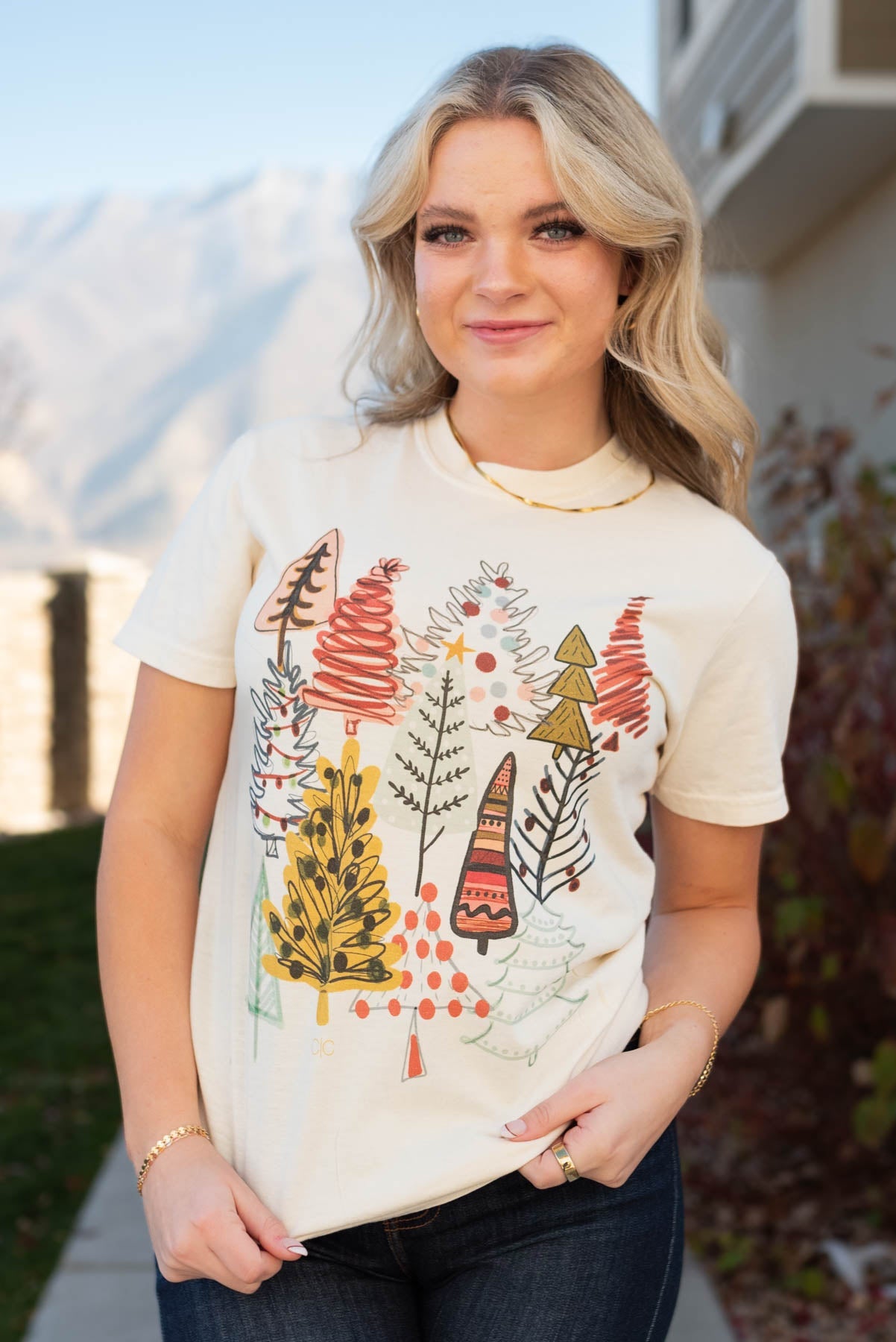 Evelin Christmas Tree Shirt