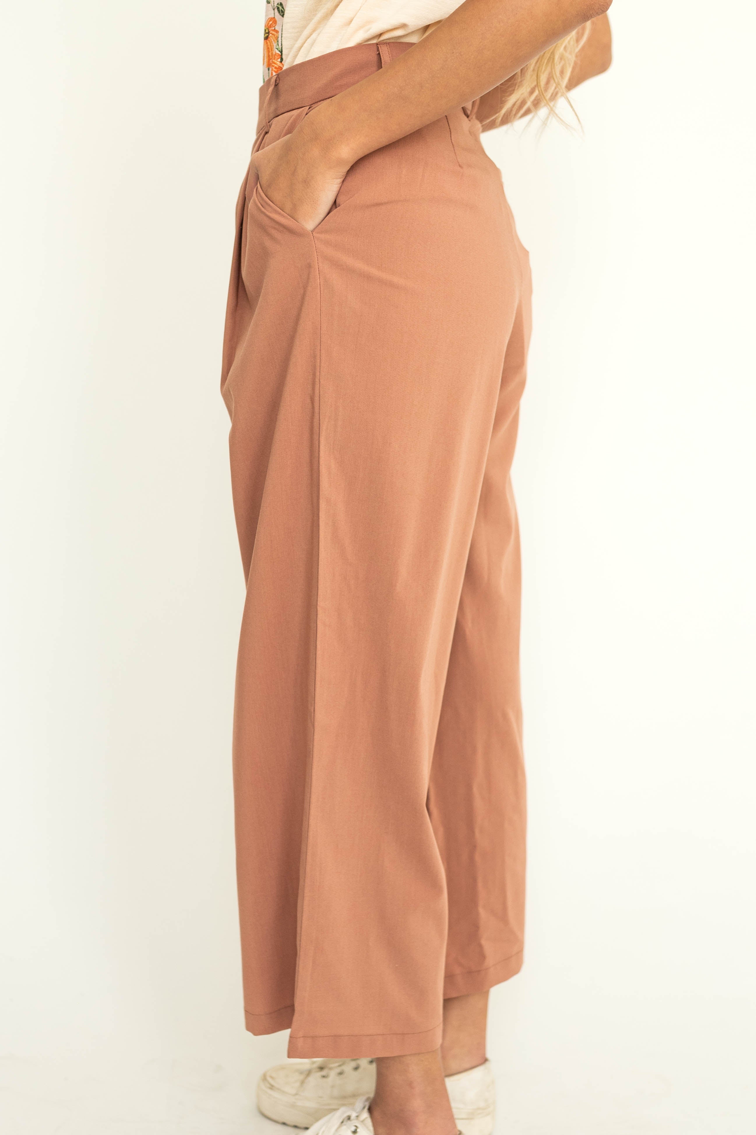Fallon Caramel Pants