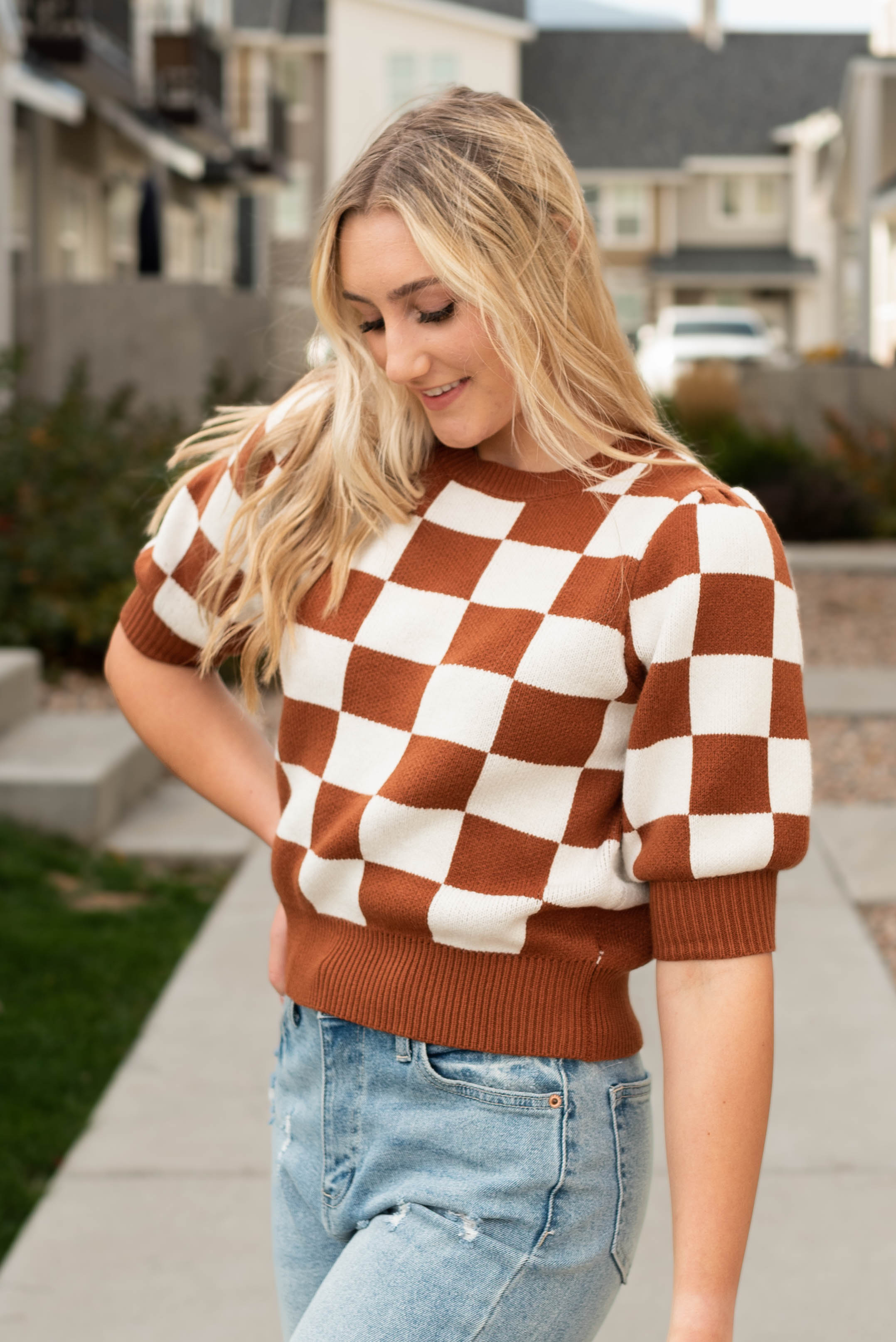 Faris Camel Sweater