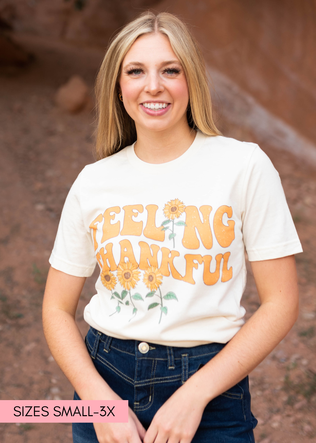 Feeling Thankful Ivory Tee