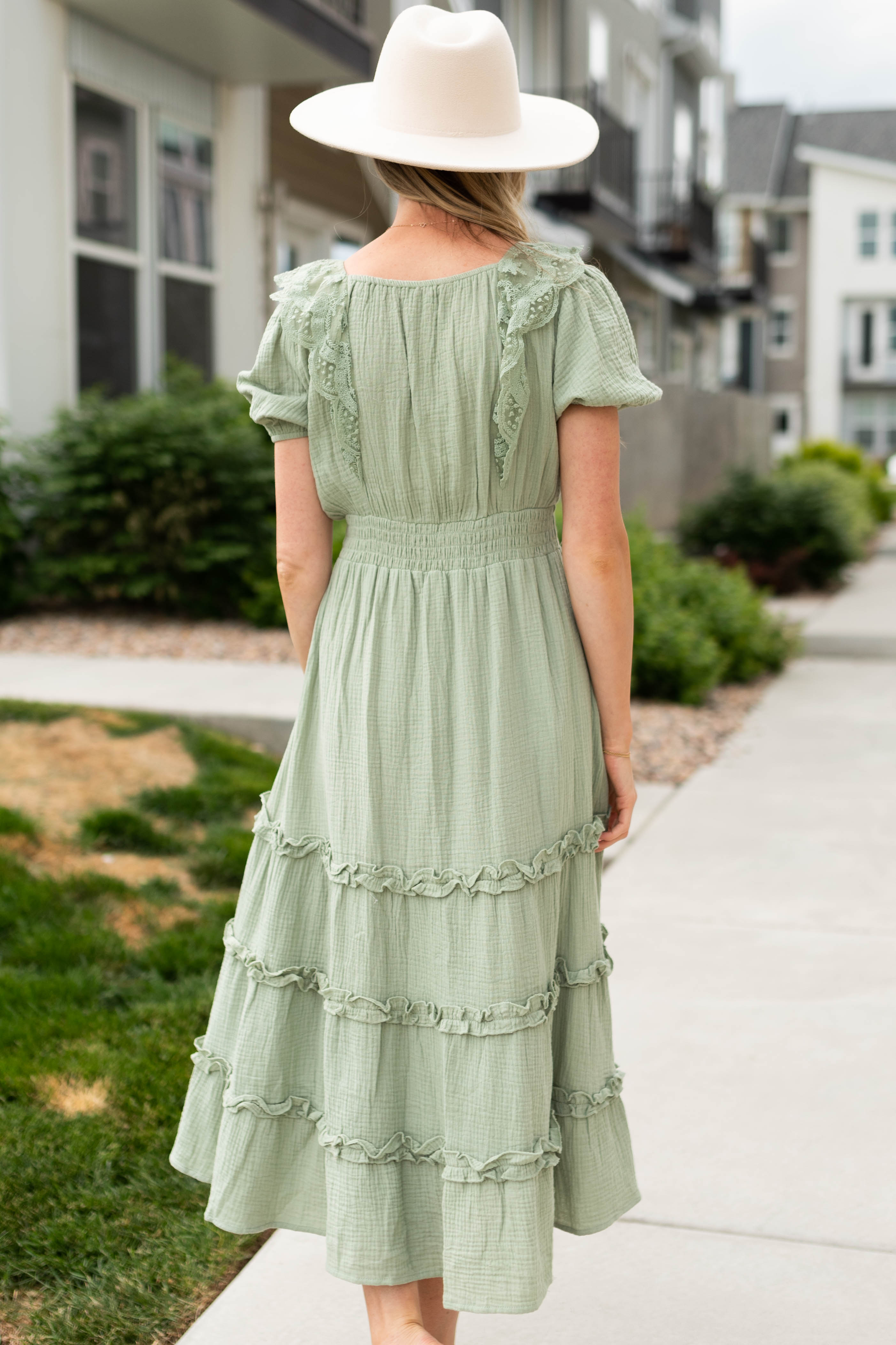 Felicity Sage Dress