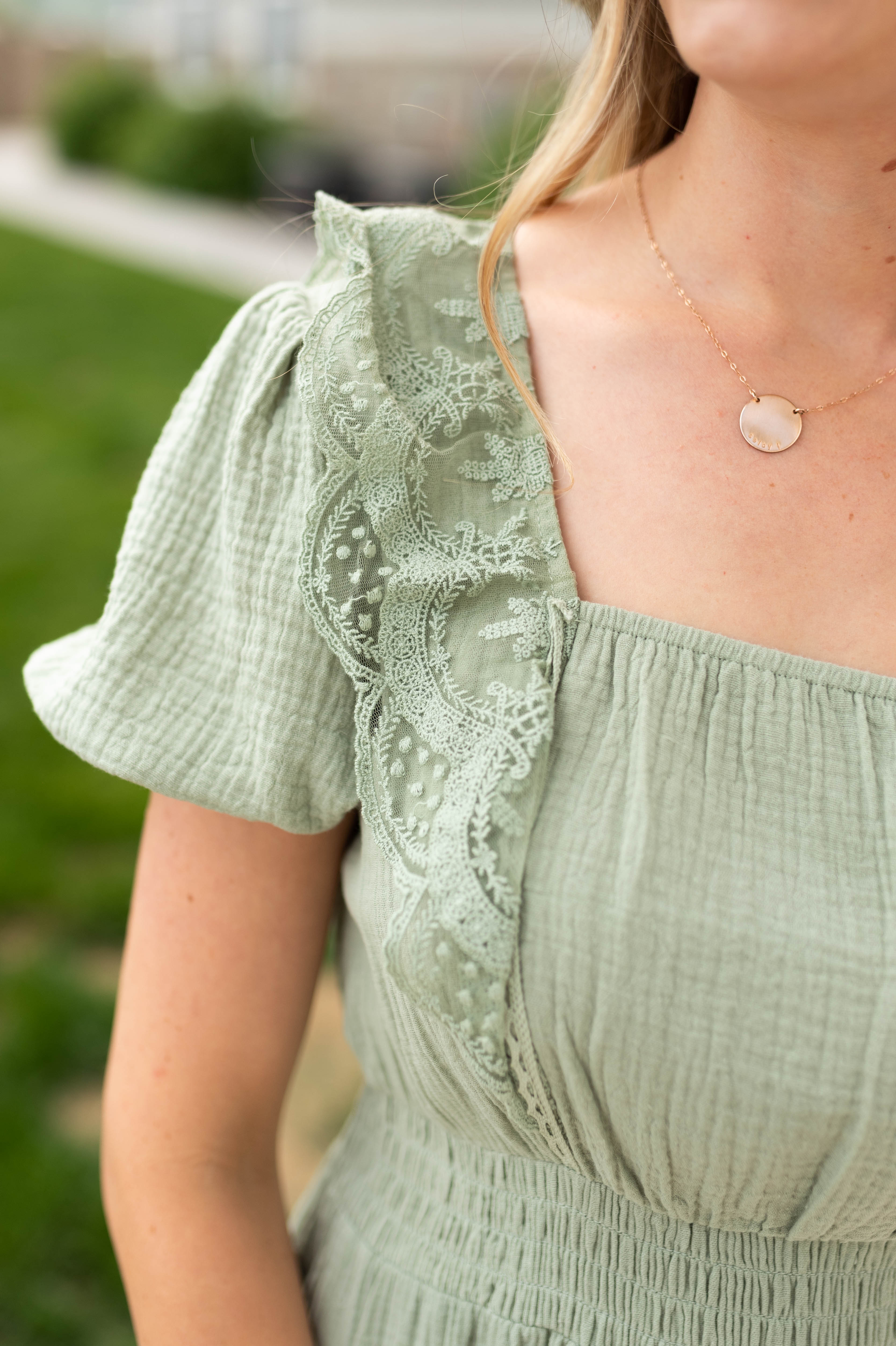 Felicity Sage Dress