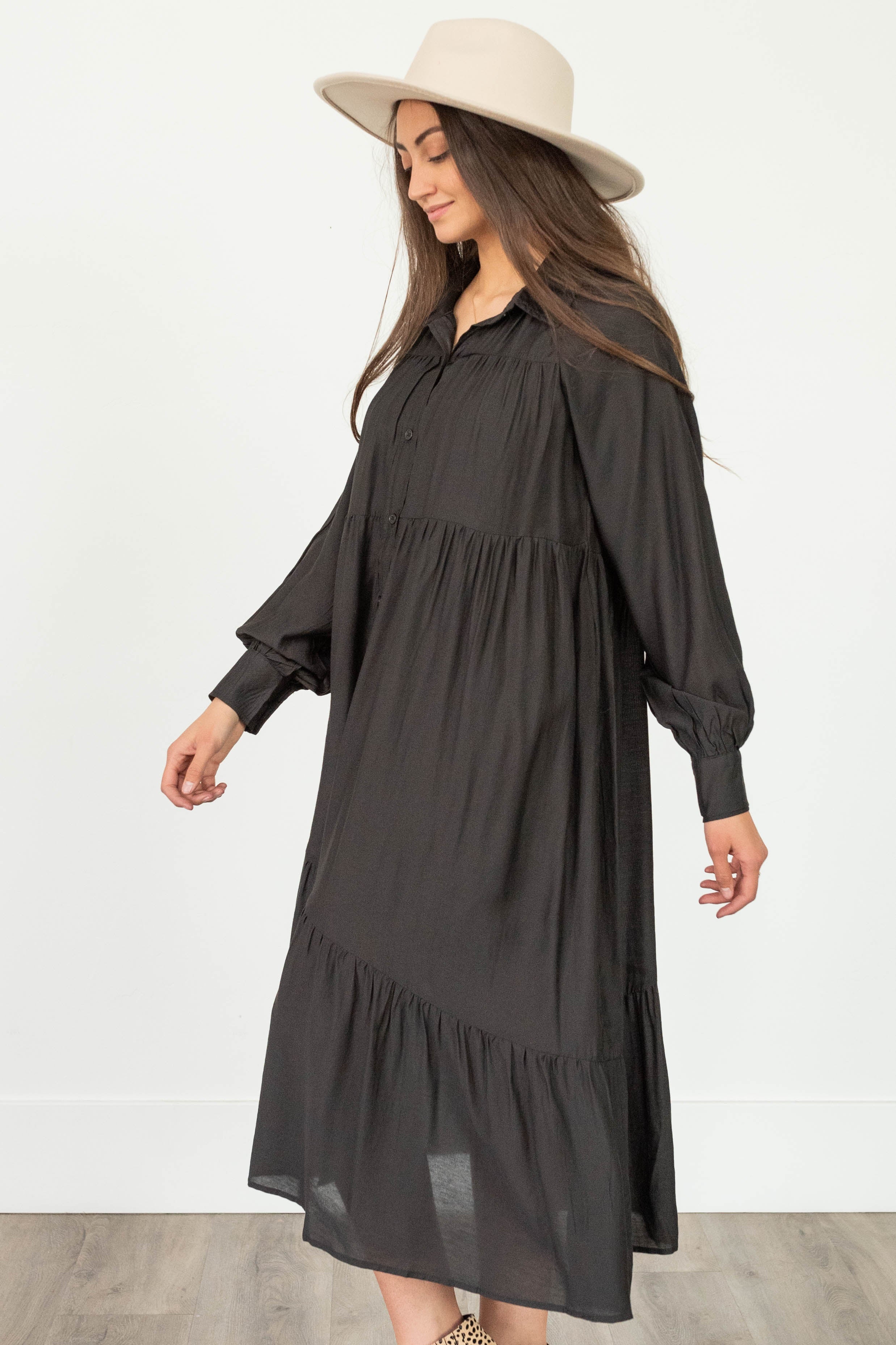 Fenna Black Dress