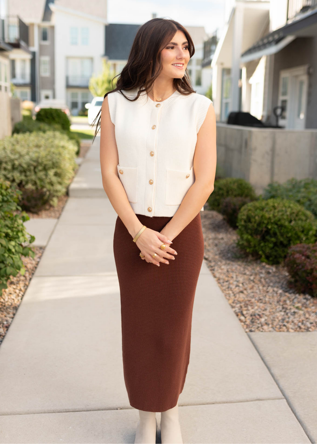 Florence Ivory Sweater