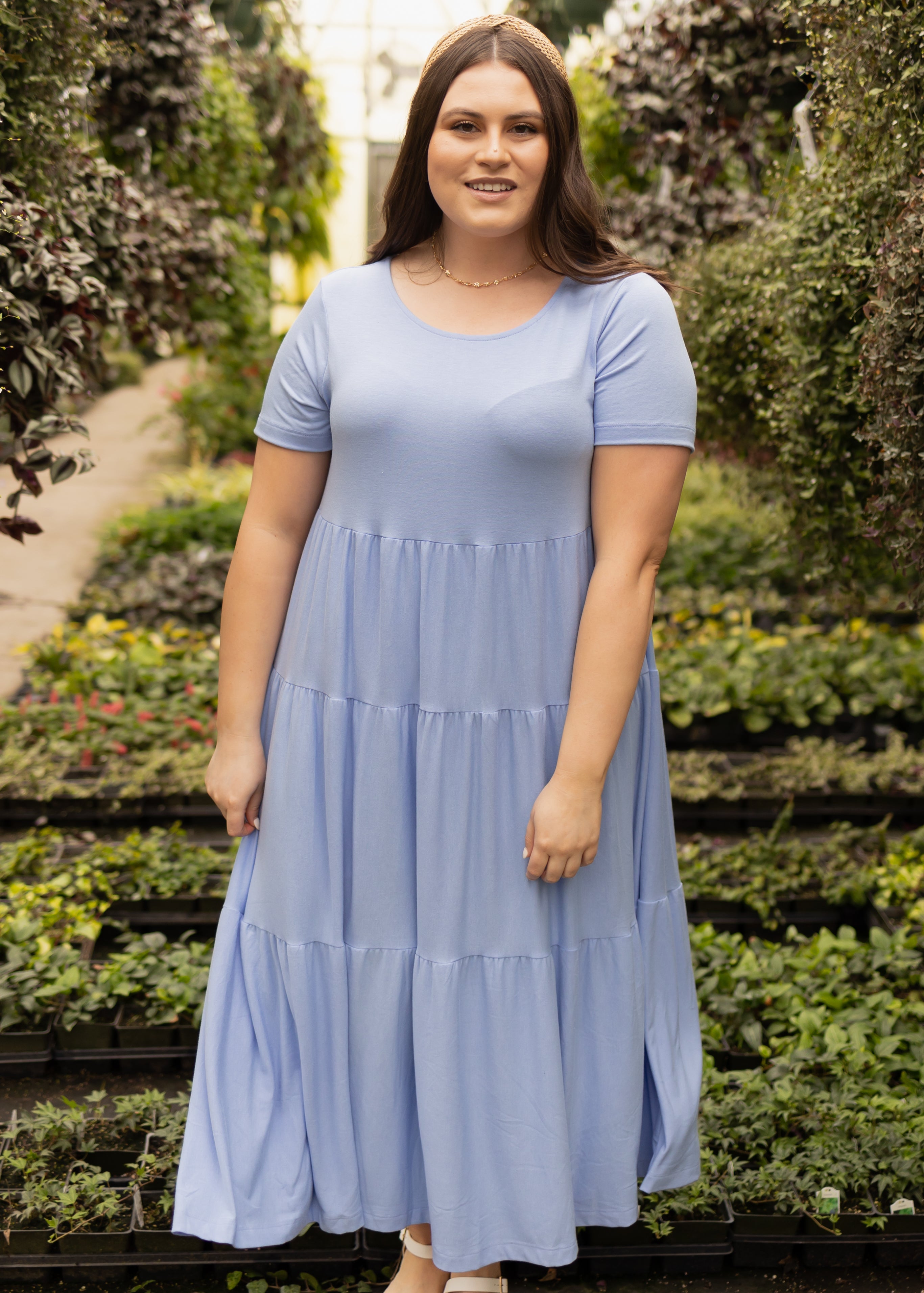 Free Spirit Spring Blue Dress