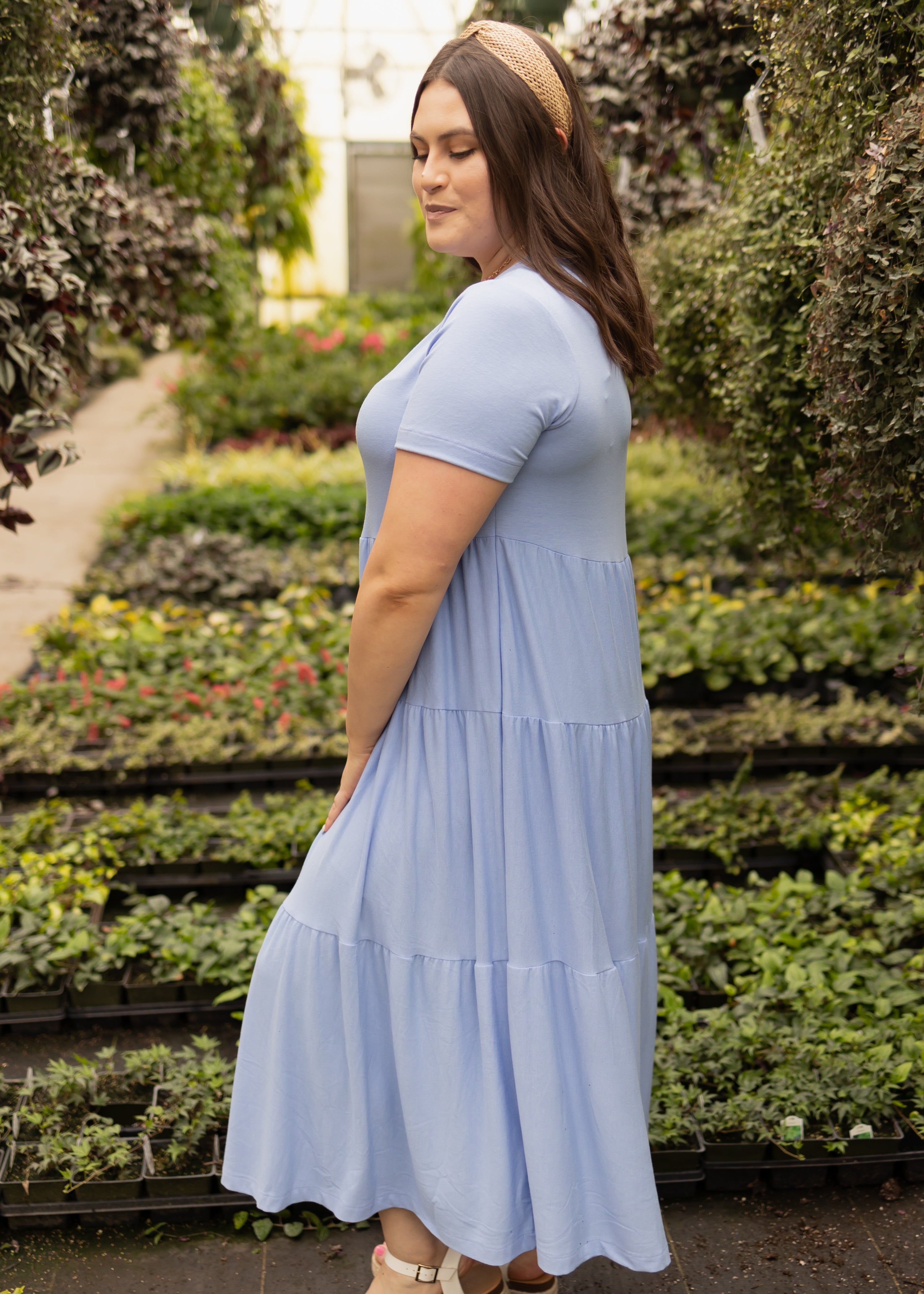 Free Spirit Spring Blue Dress