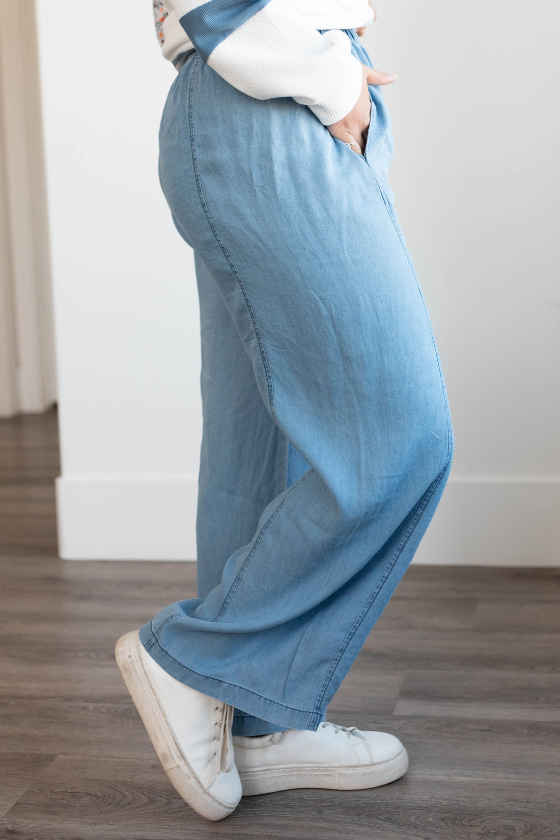 Freya Denim Linen Pants