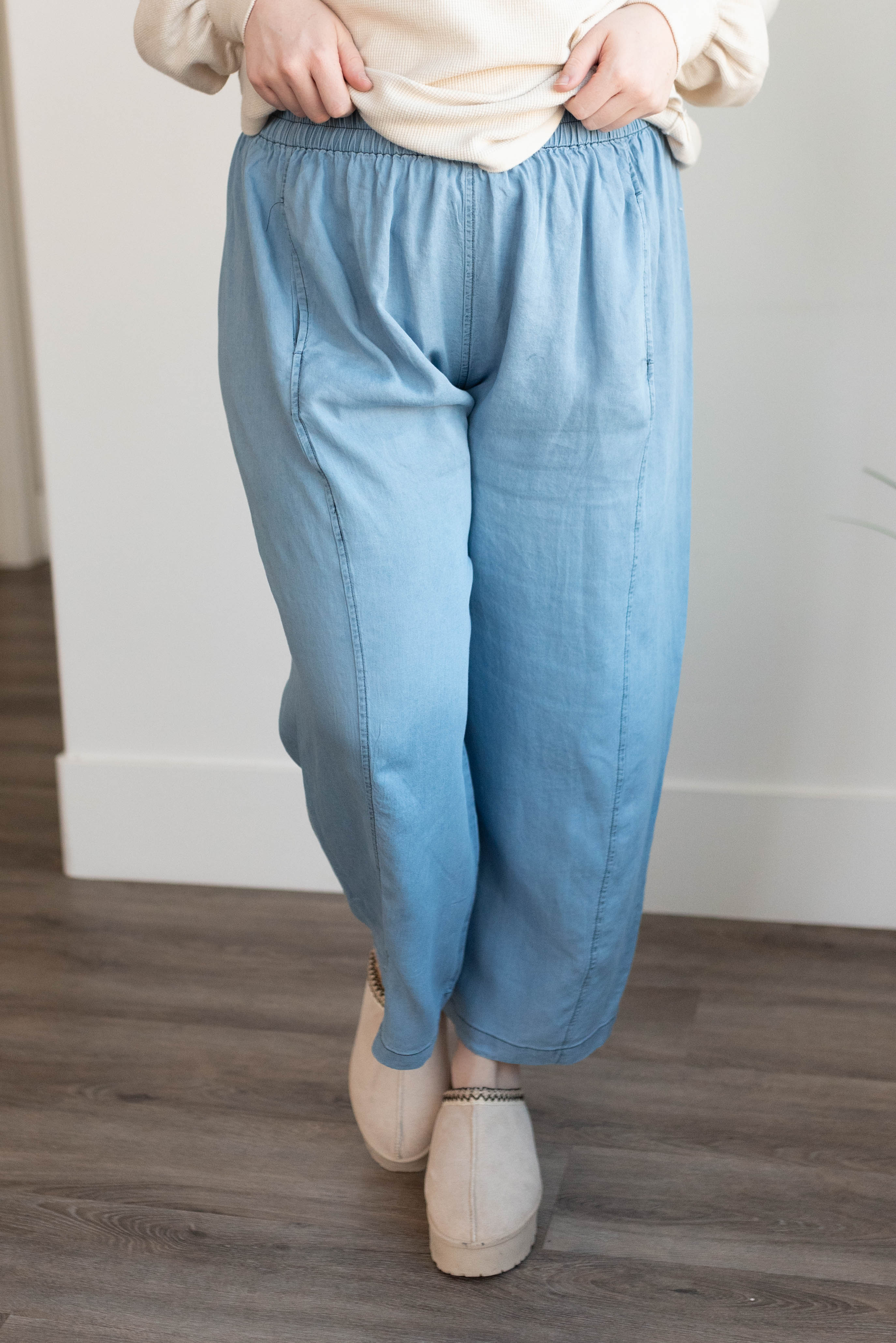 Freya Denim Linen Pants