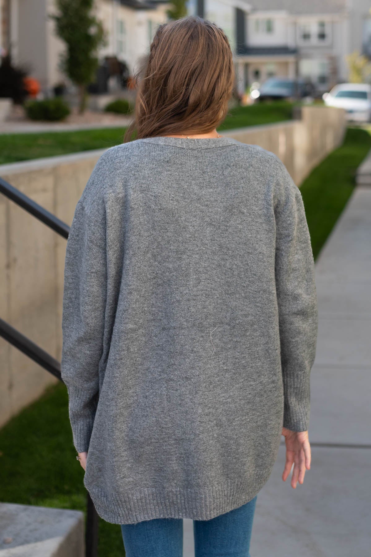 Gabby Grey Cardigan