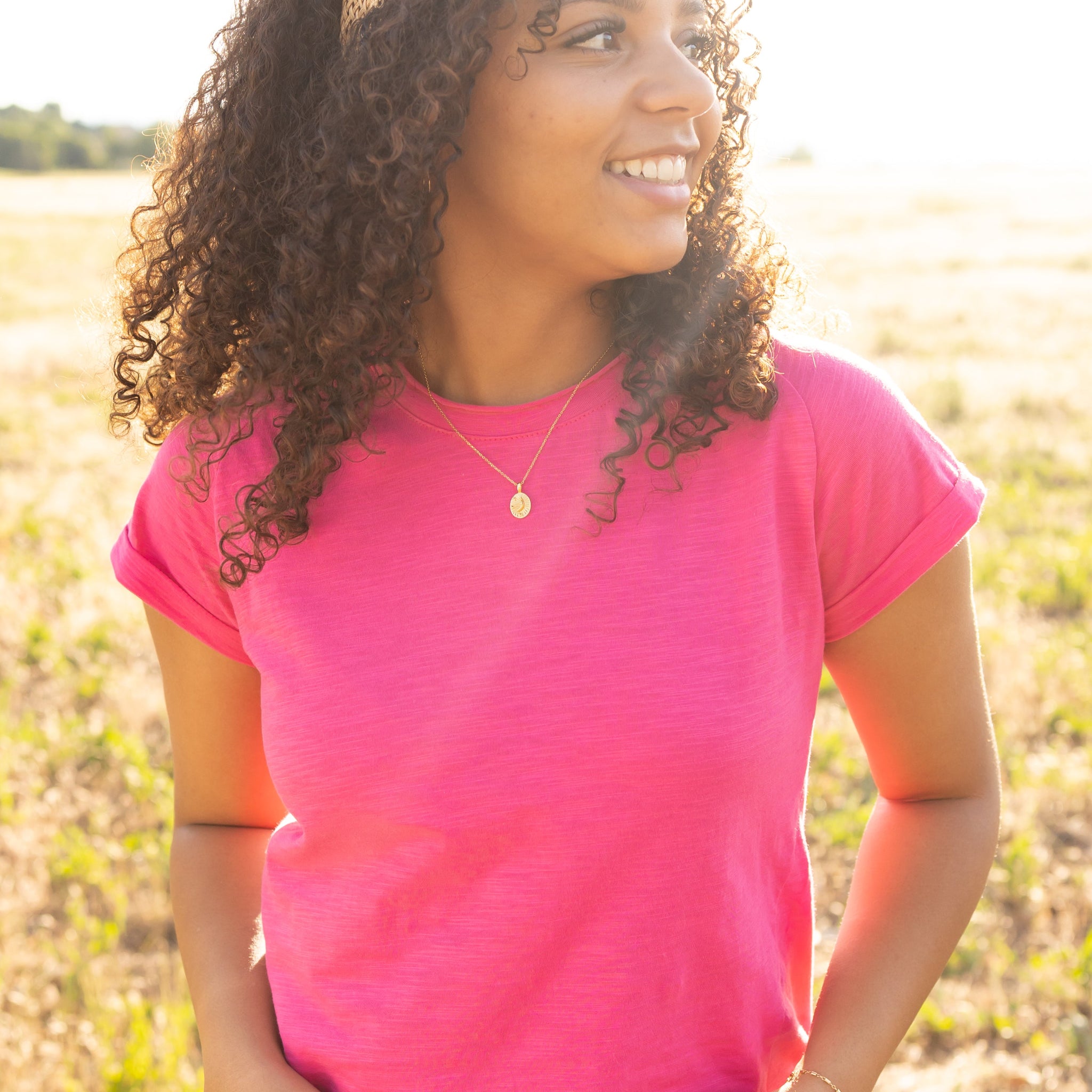 Geneva Hot Magenta Top