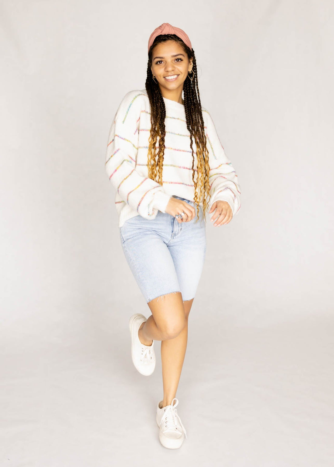 Genevieve Ivory Sweater