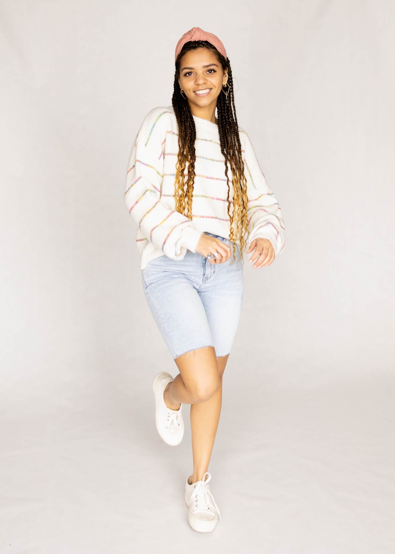 Genevieve Ivory Sweater
