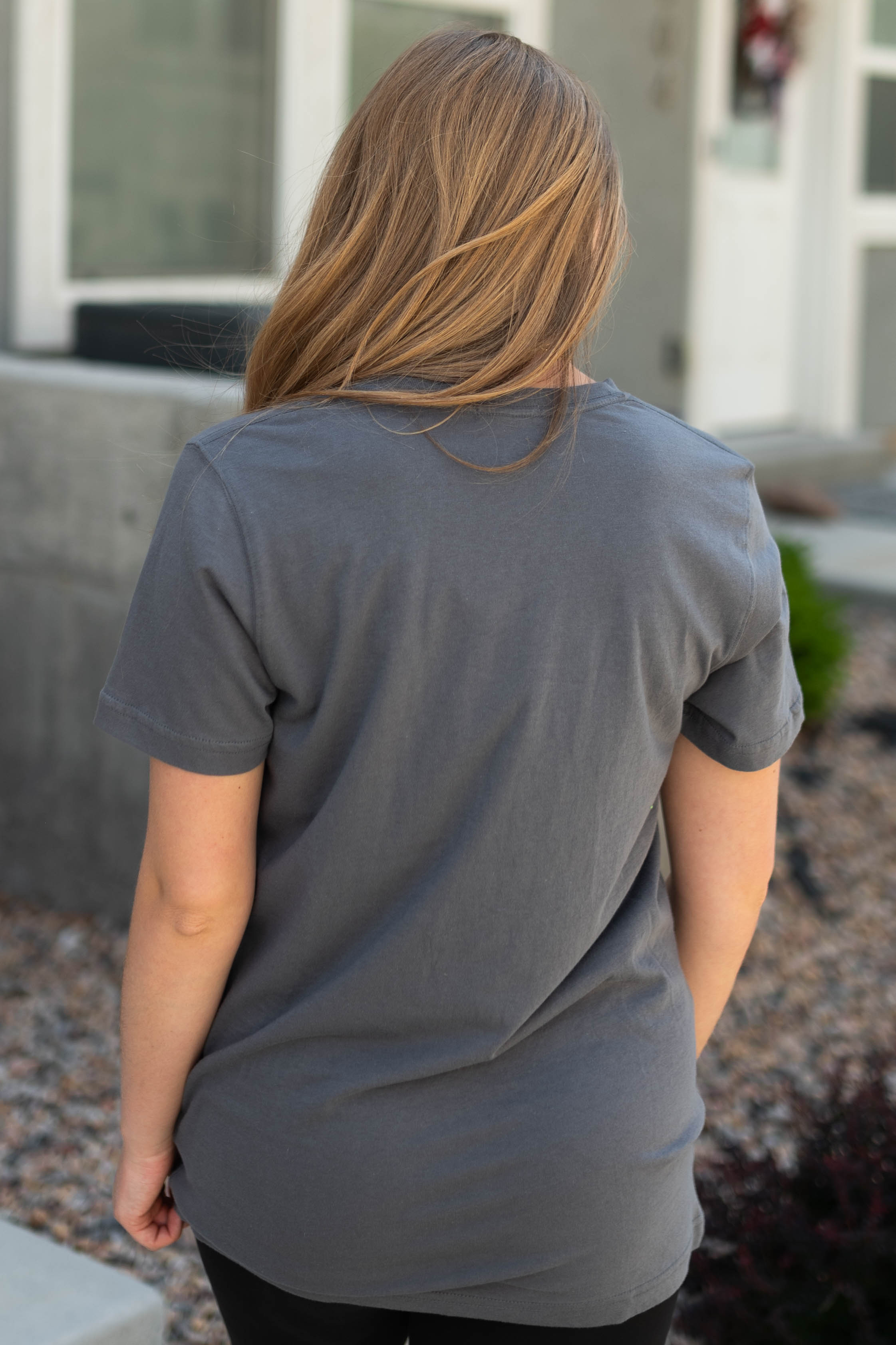 Giddy Up Charcoal Top