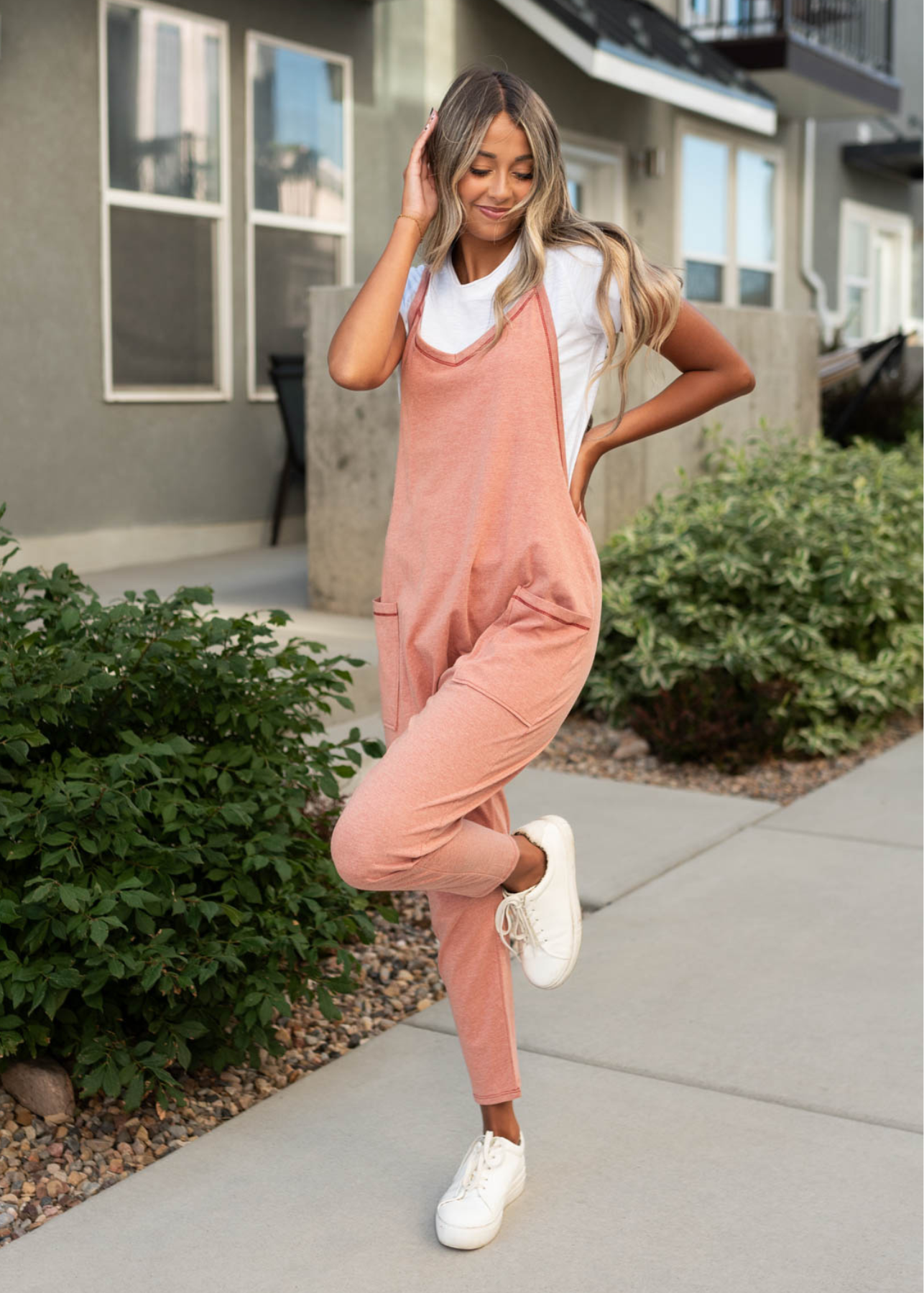 Gwen Terracotta Jumpsuit