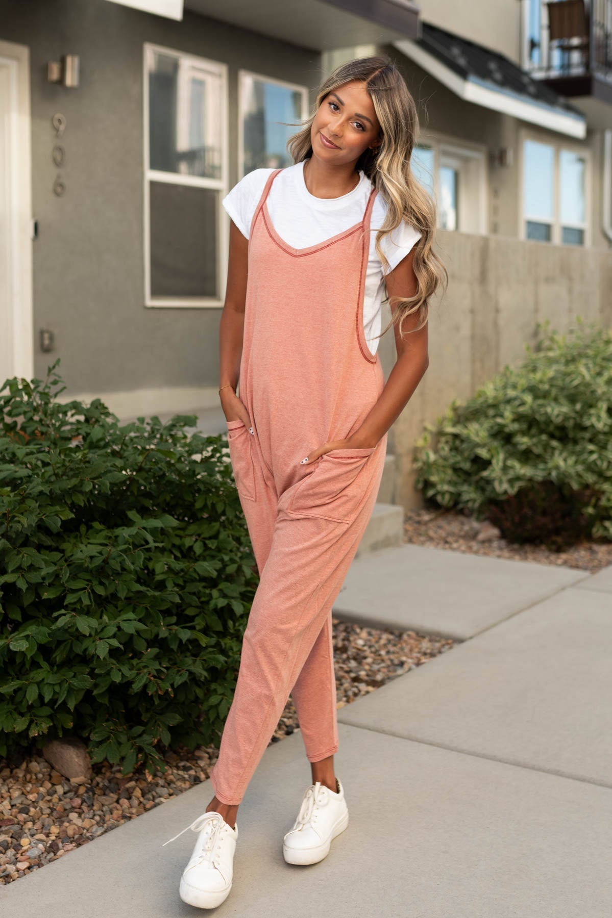 Gwen Terracotta Jumpsuit