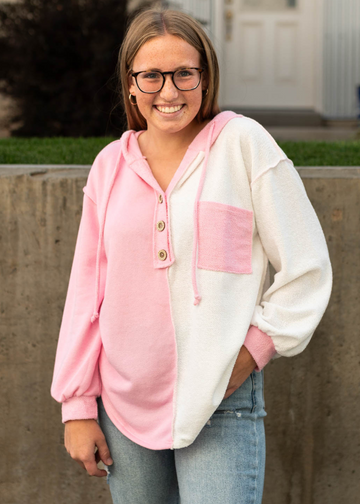 Halia Pink Hoodie