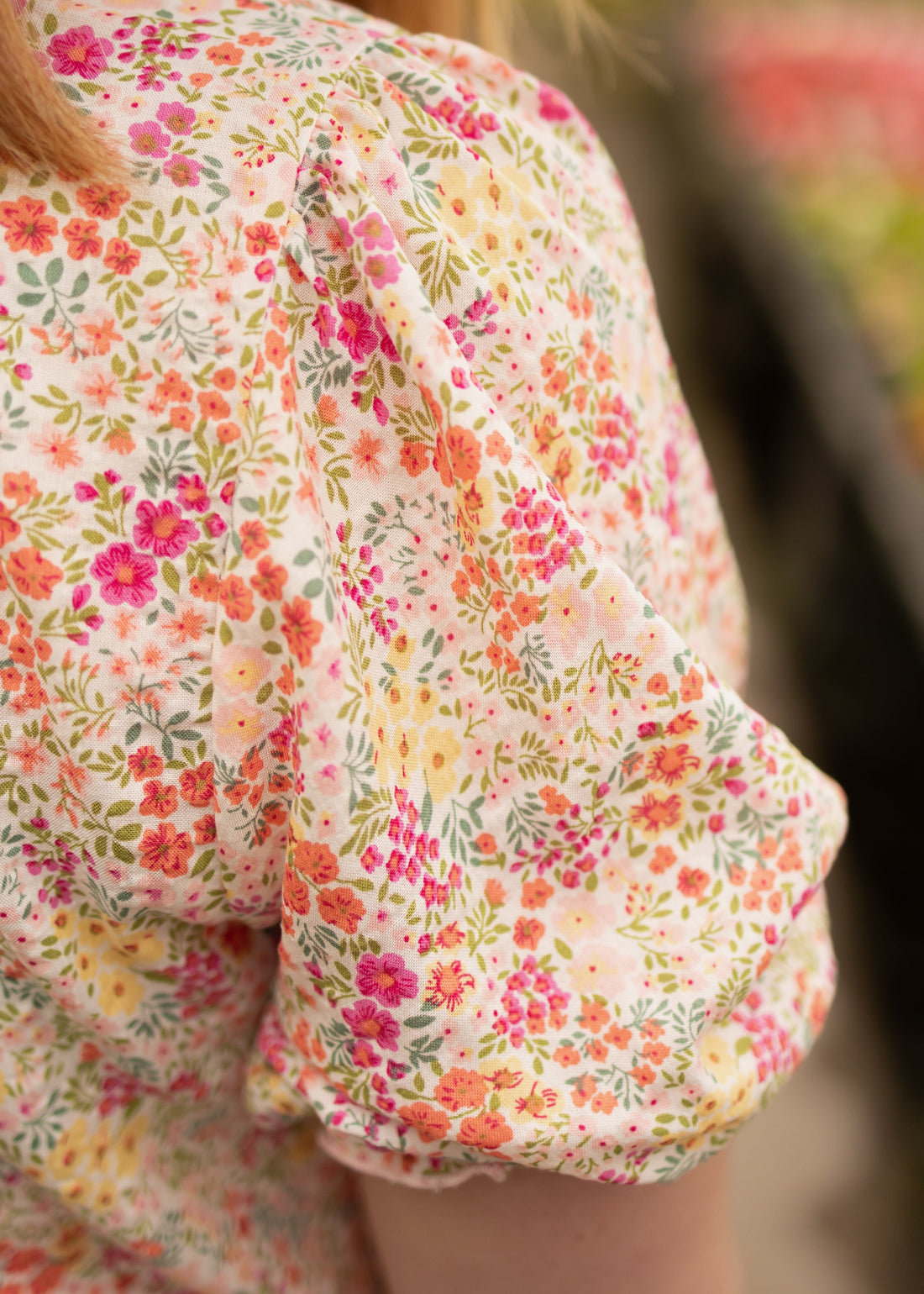 Hannah Pink Floral Top