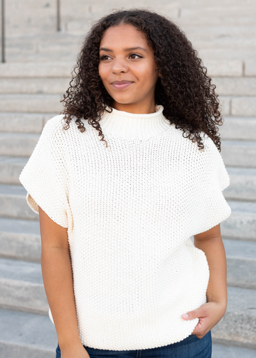 Harmonie Cream Crochet Top