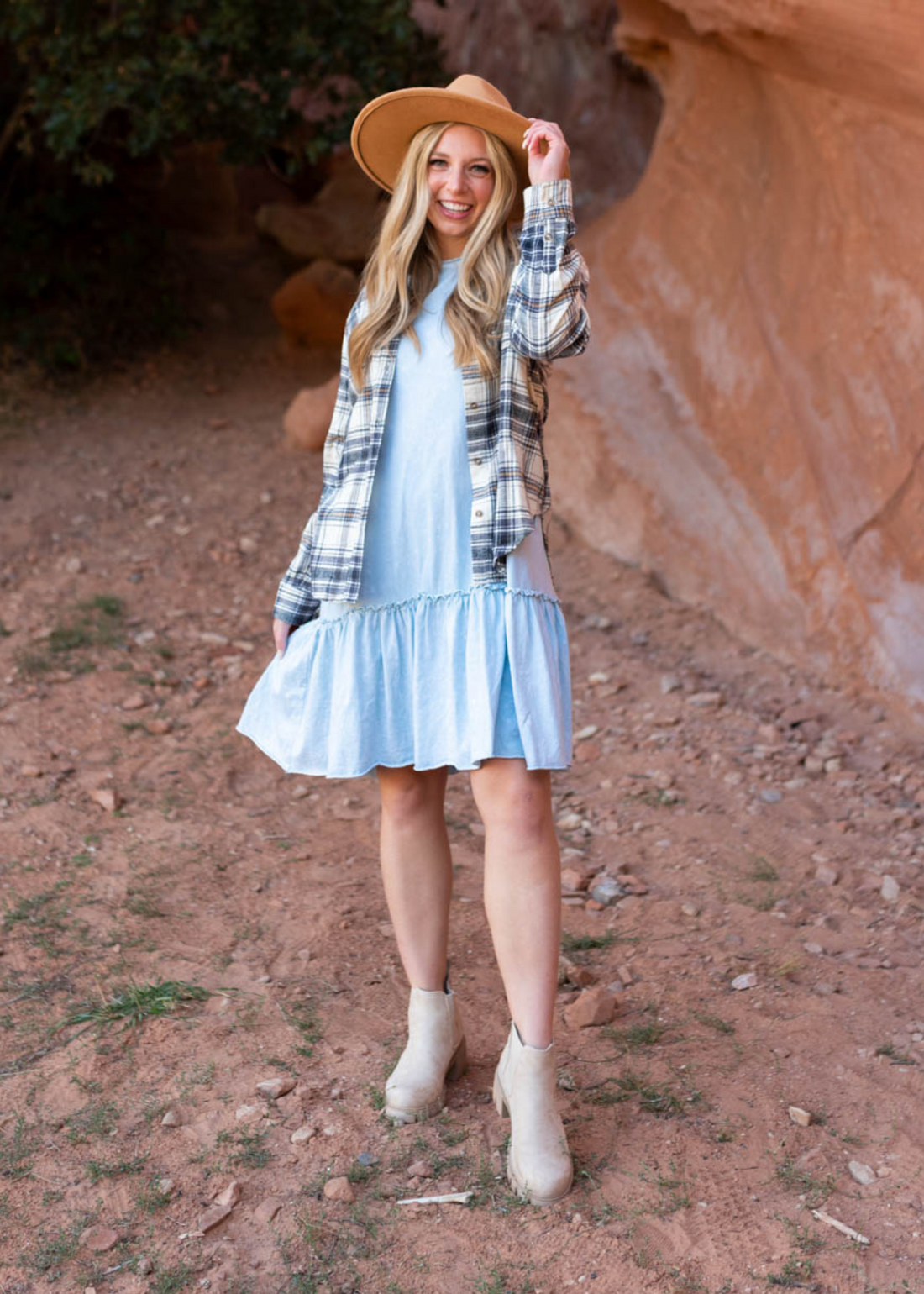 Harmony Sky Blue Dress