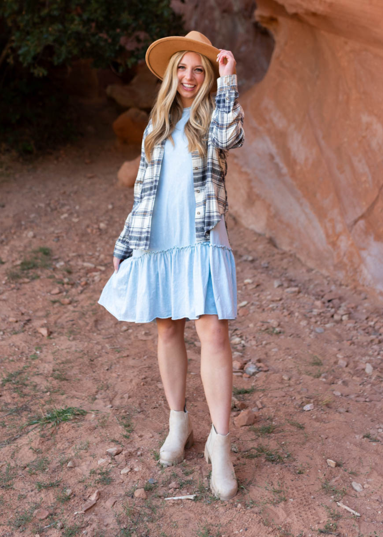 Harmony Sky Blue Dress
