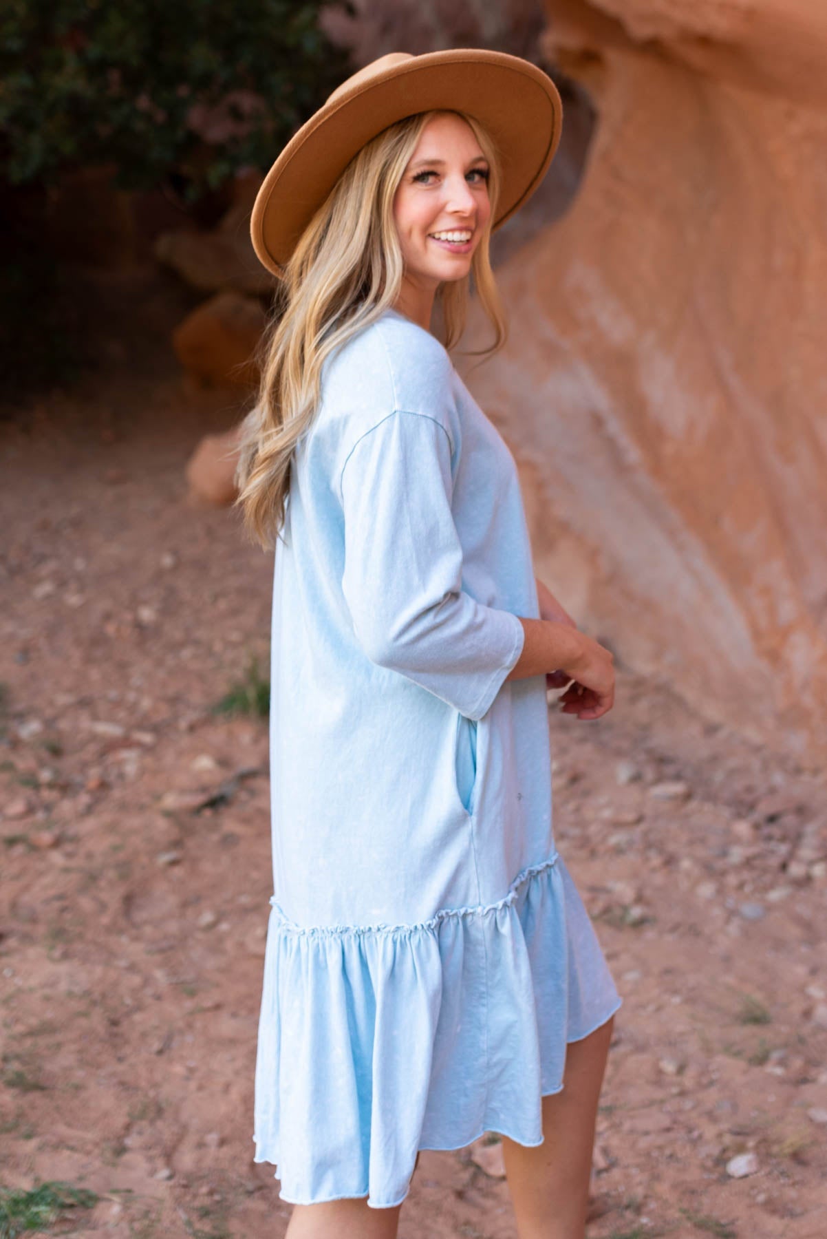 Harmony Sky Blue Dress