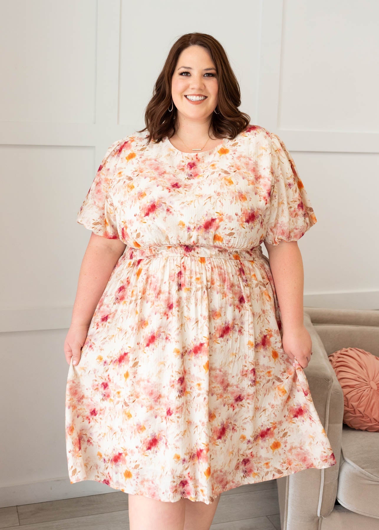 Haven Multi Floral Printed Dress