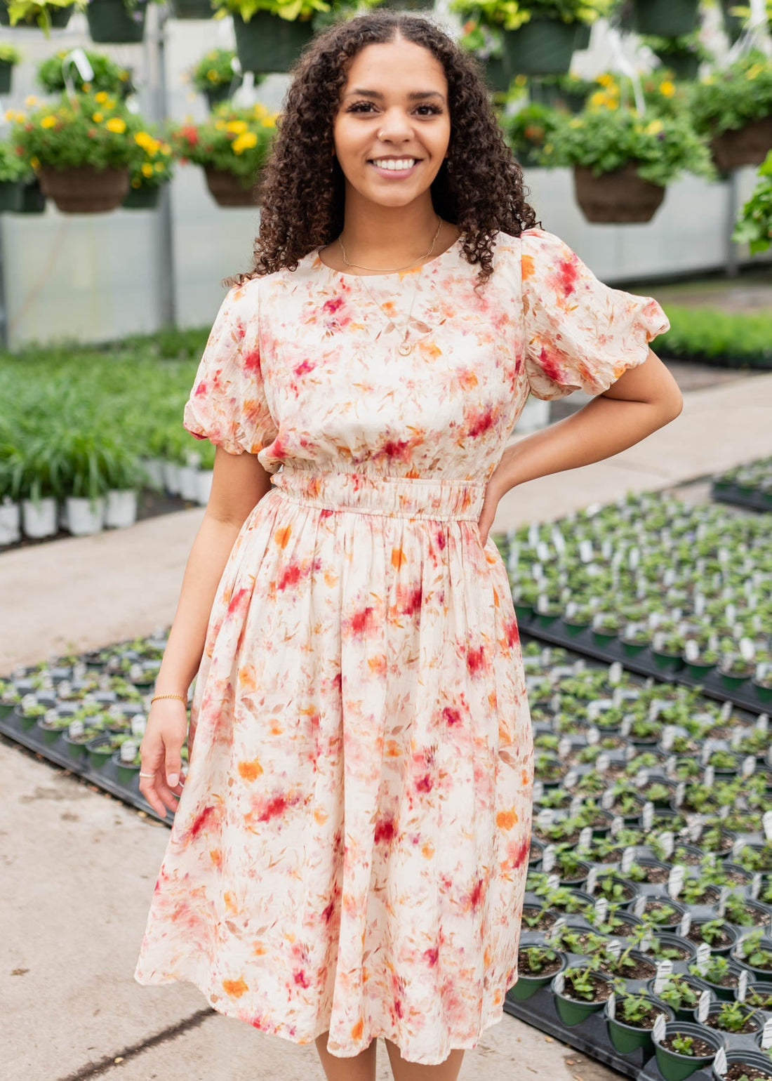 Haven Multi Floral Printed Dress