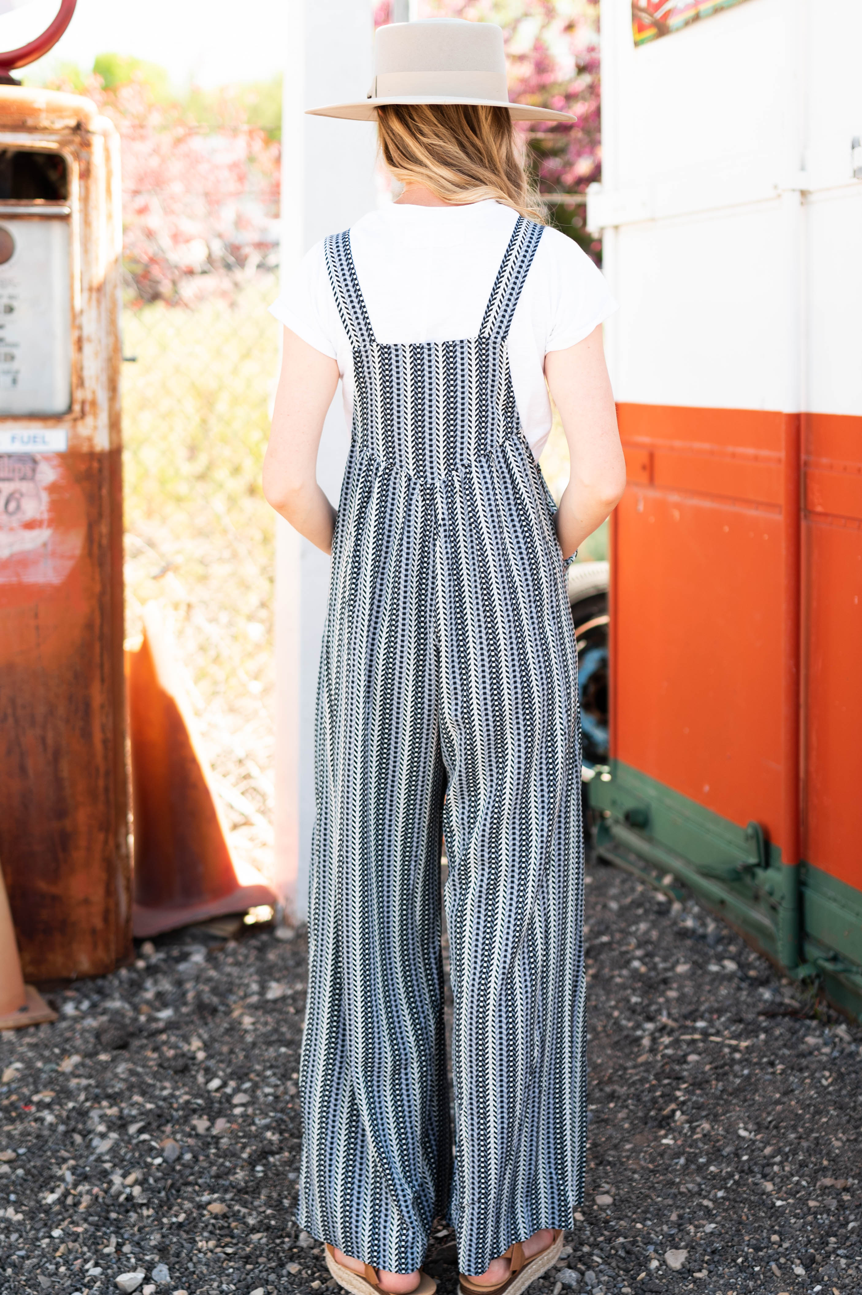 Heidi Midnight Blue Jumpsuit