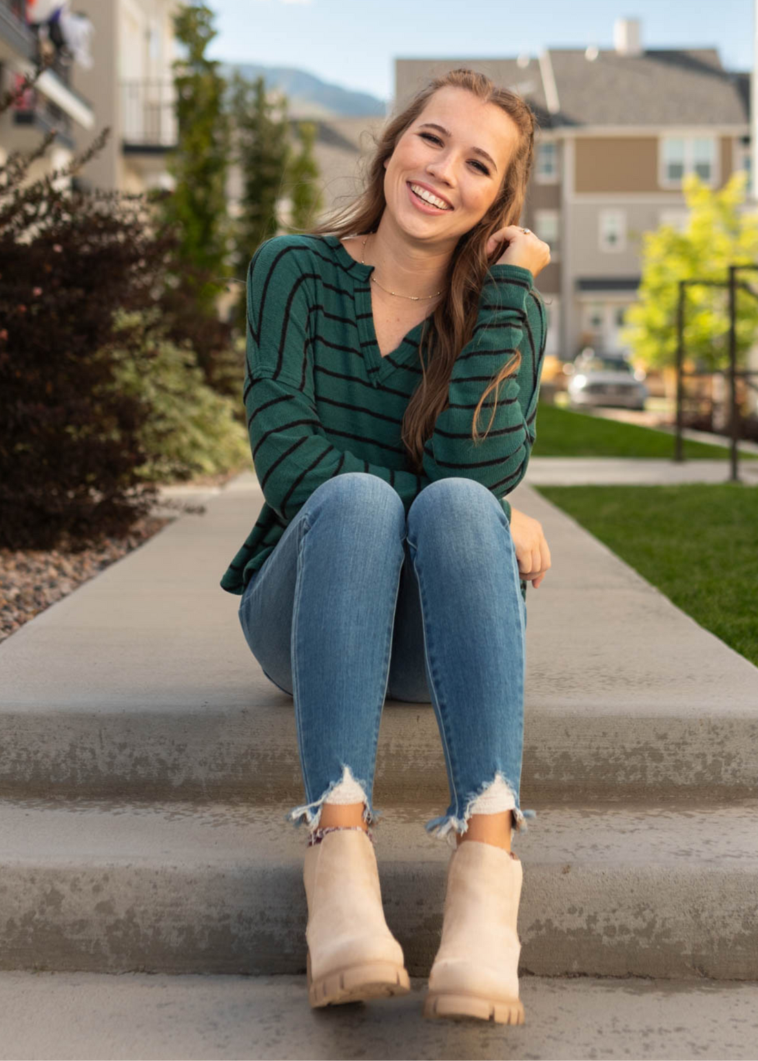 Hera Hunter Green Top