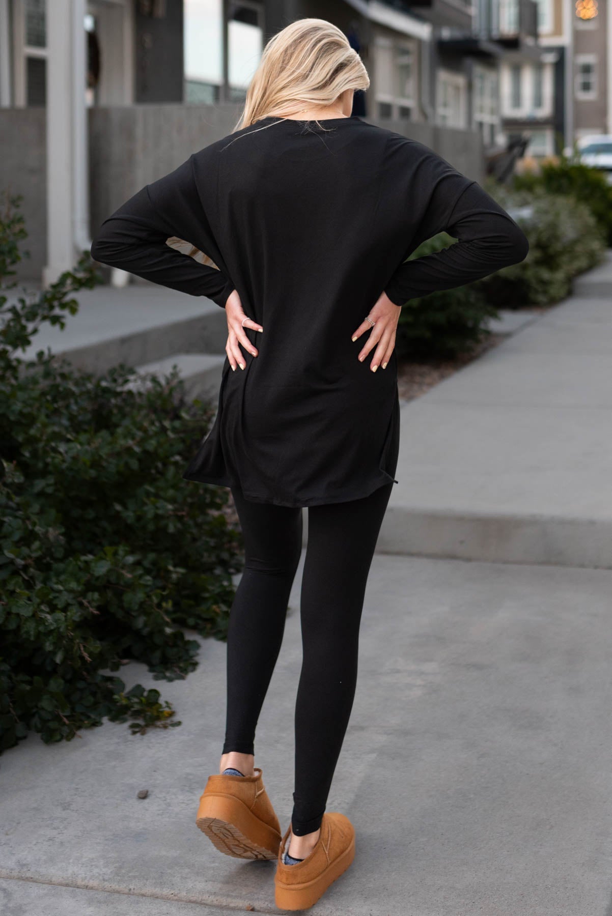 Hollie Black Loungewear Set