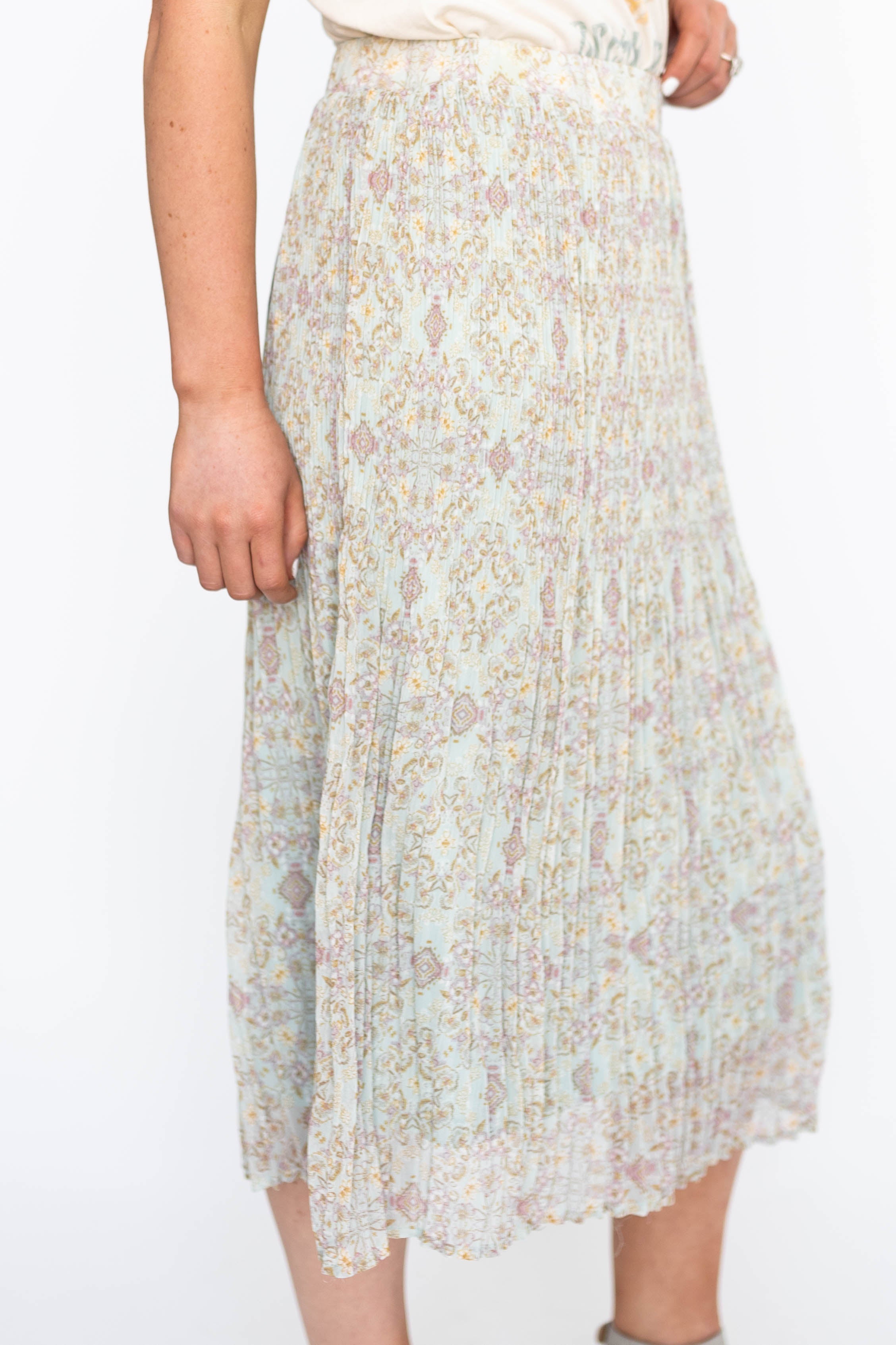 Honora Dusty Sage Skirt